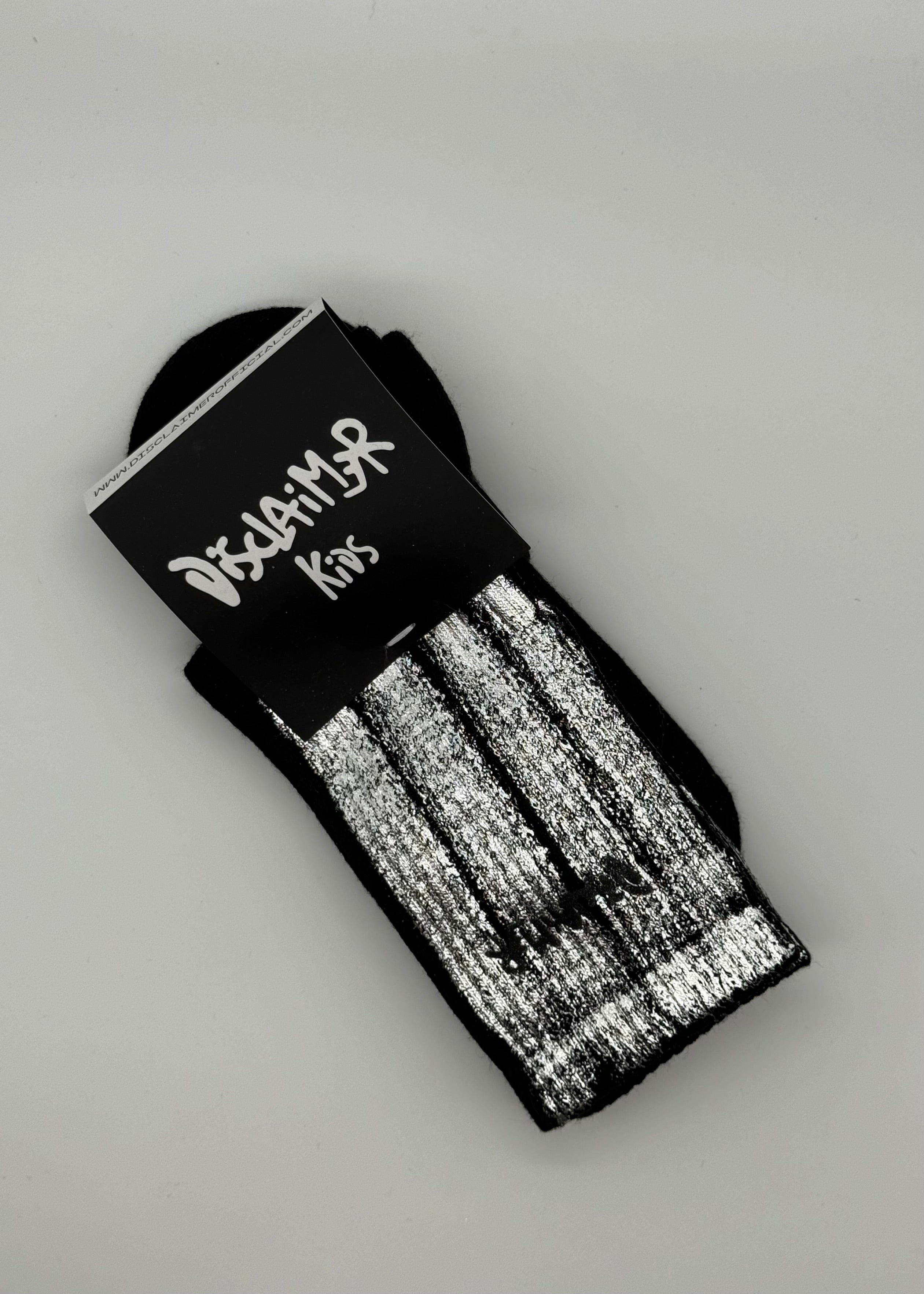 DISCLAIMER - Calze con argento bambina