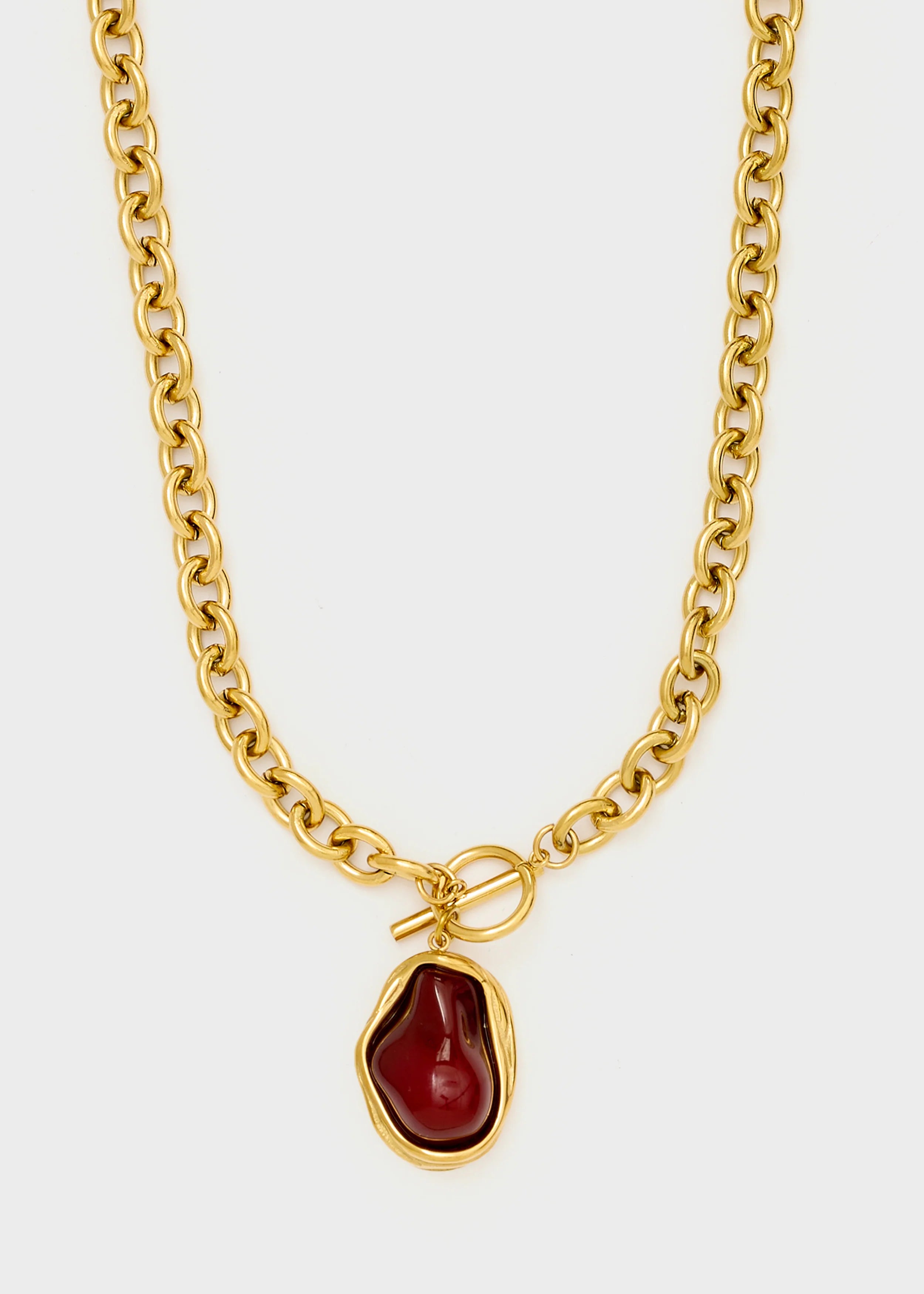 NALI - Collana TOGGLE con pietra