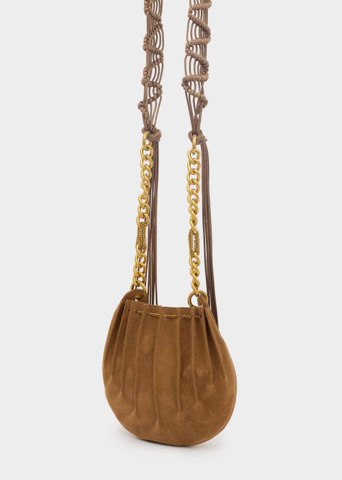 NALI - Borsa EVISSA a spalla scamosciata