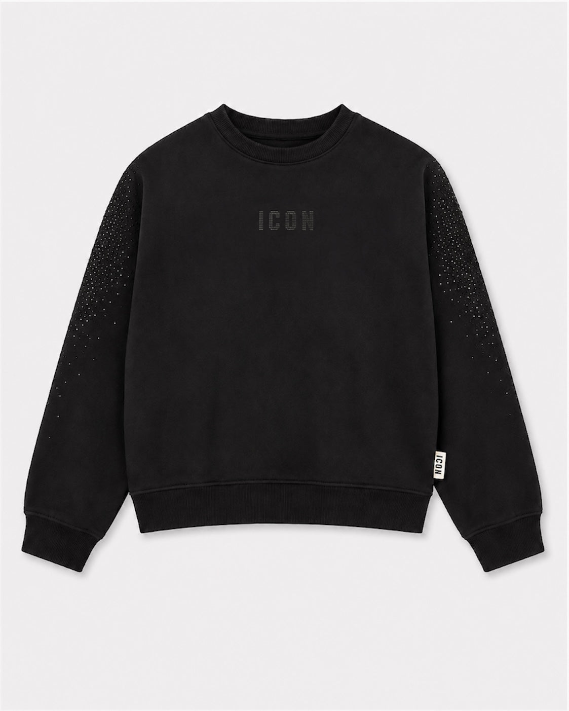 ICON - Felpa crop bambina