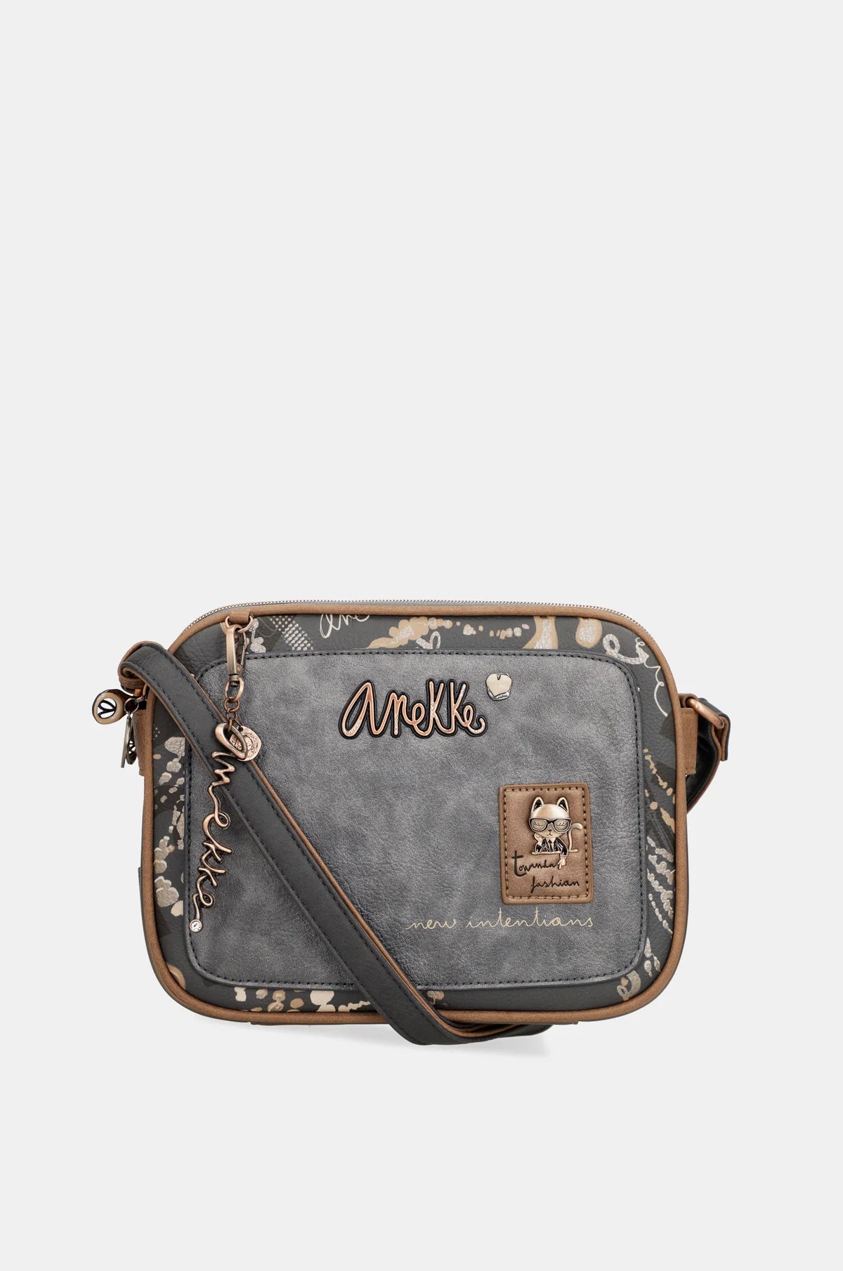 ANEKKE - Borsa a tracolla tre scomparti intentions donna