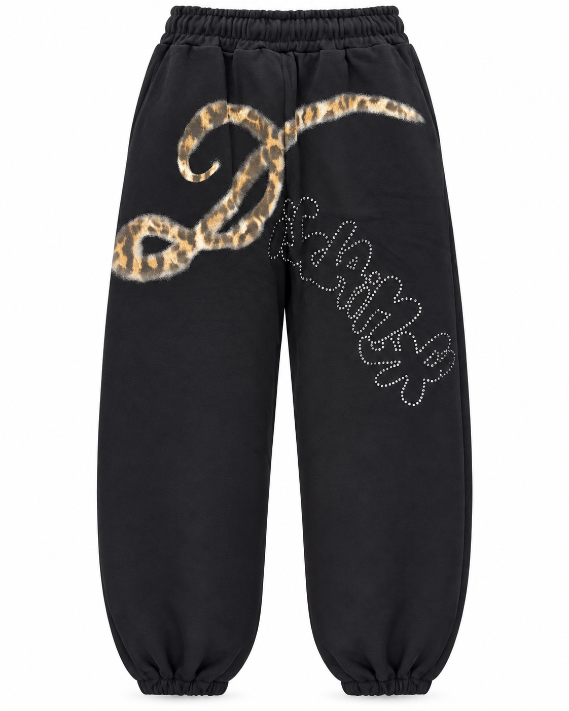 DISCLAIMER - Pantalone con logo animalier donna