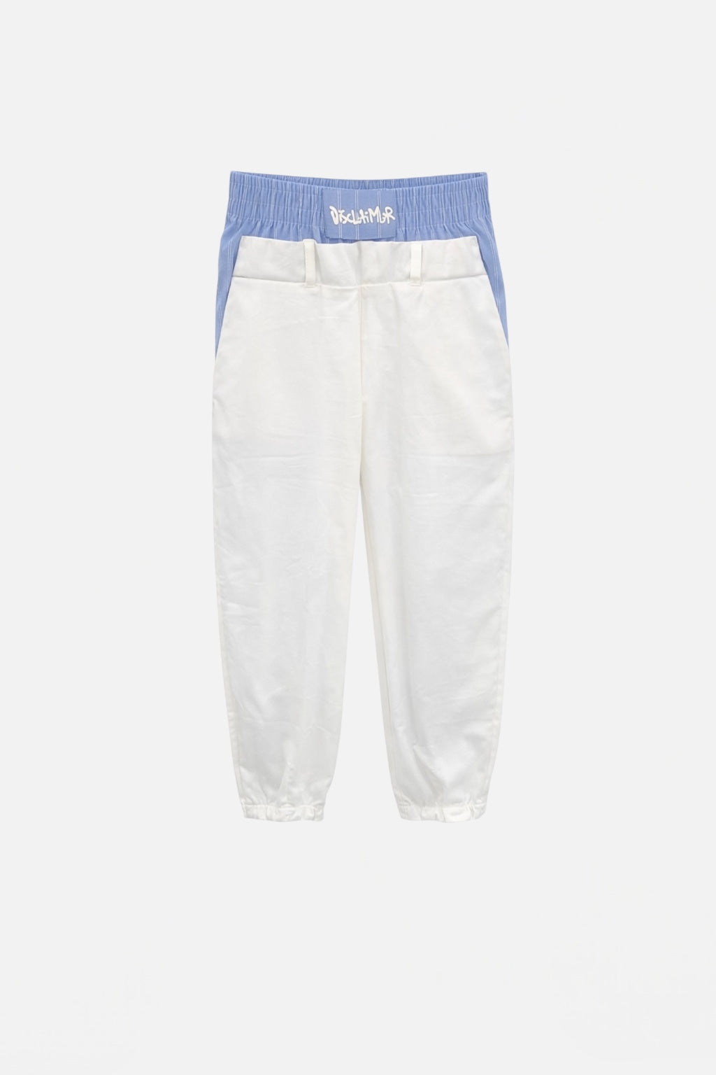 DISCLAIMER - Pantalone bicolor bambina