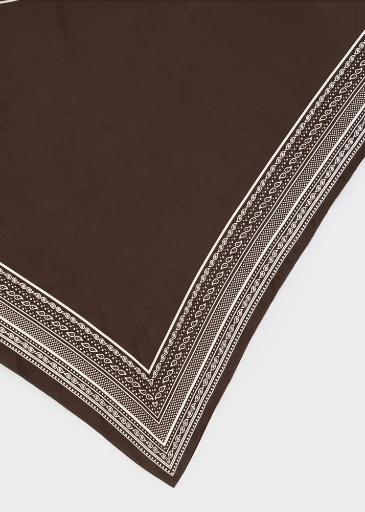 NALI - Foulard triangolo con dettagli sul bordo