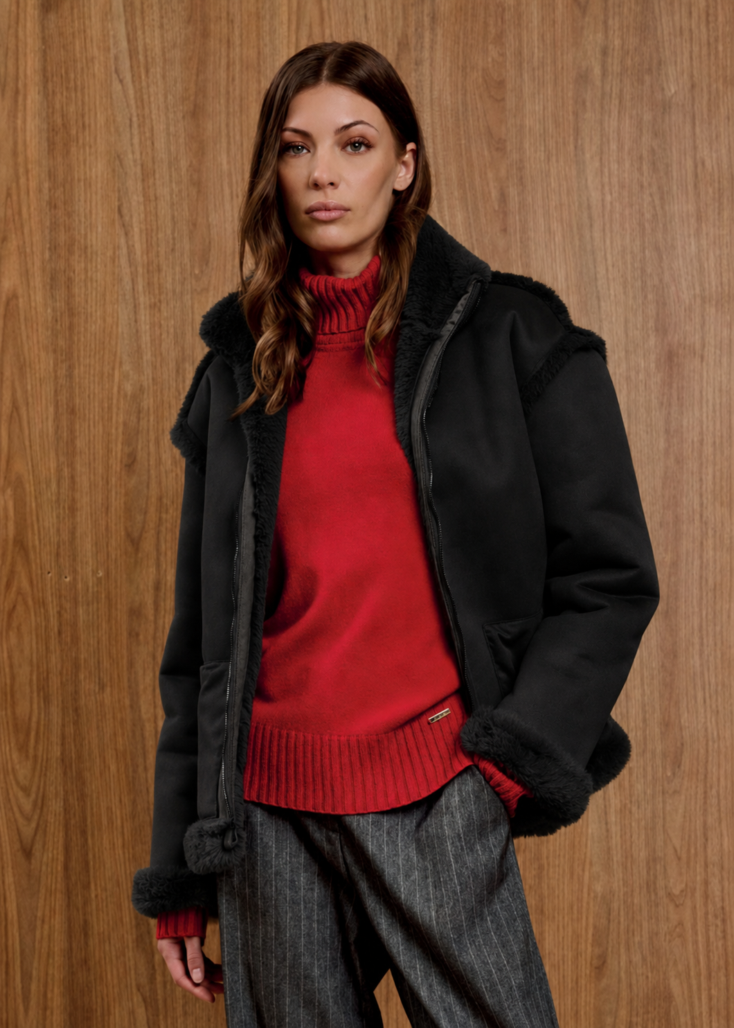 INFLUENCER - Giubbotto double face donna