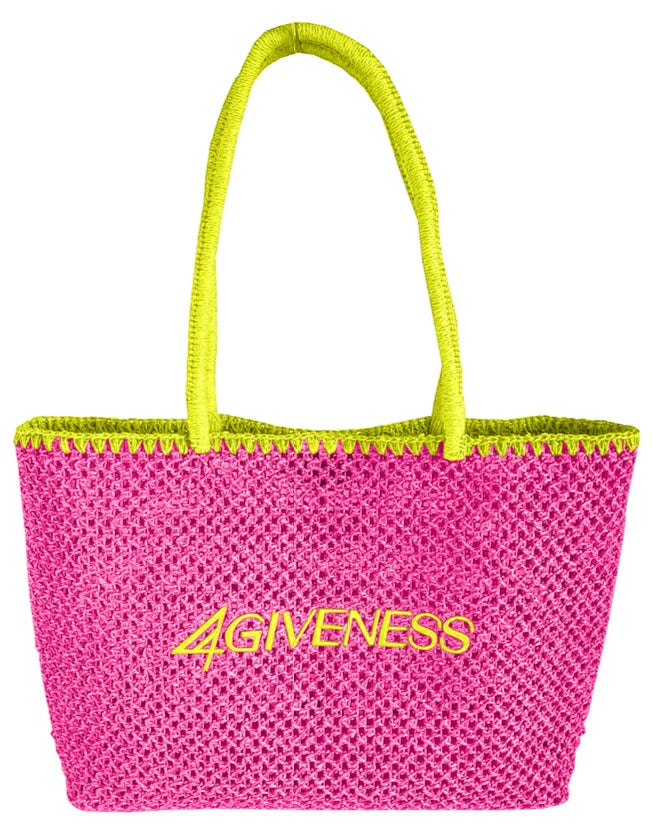 4GIVENESS - Borsa ricamo con logo
