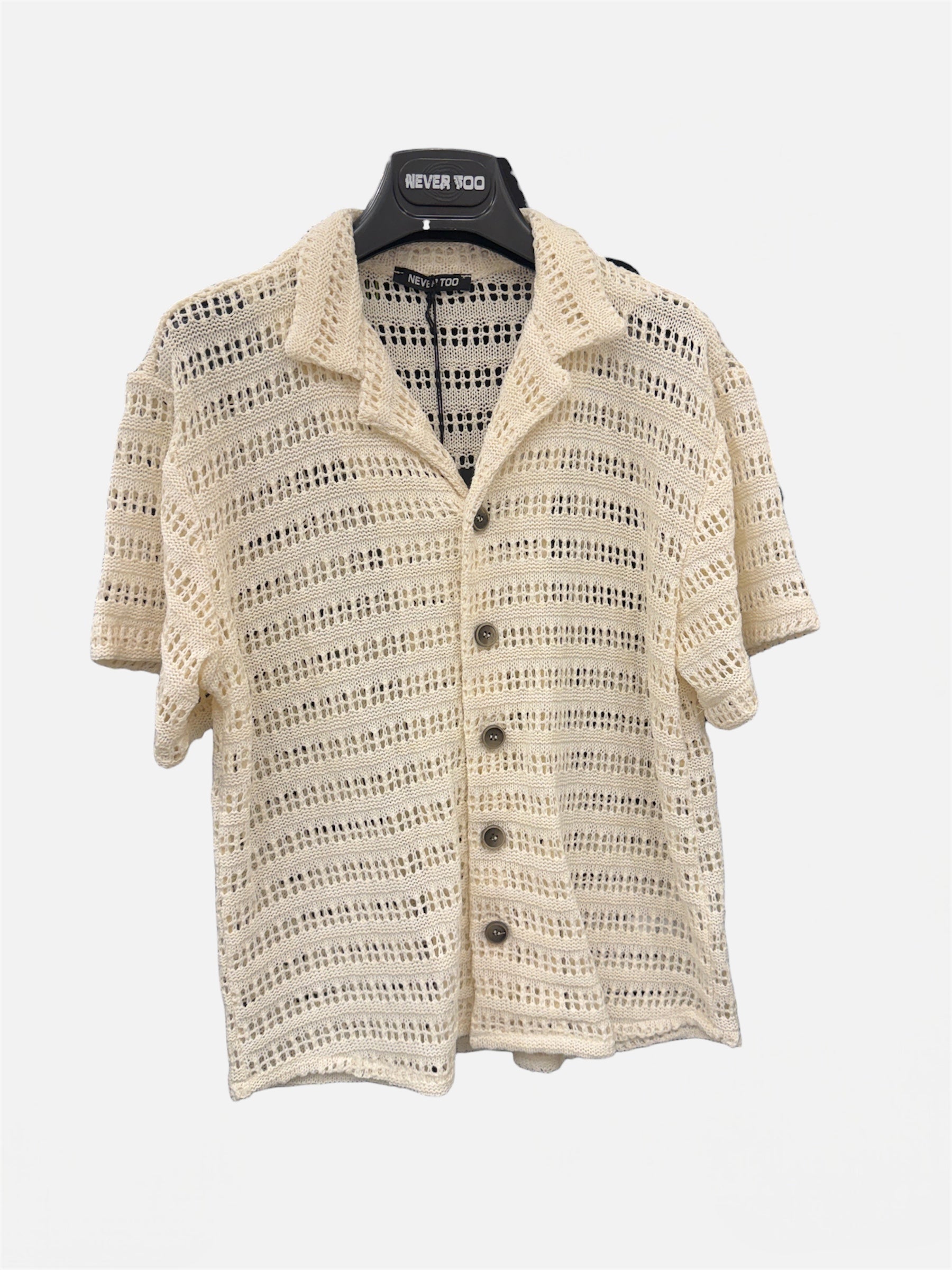 NEVER TOO - Camicia traforata bambino - ragazzo