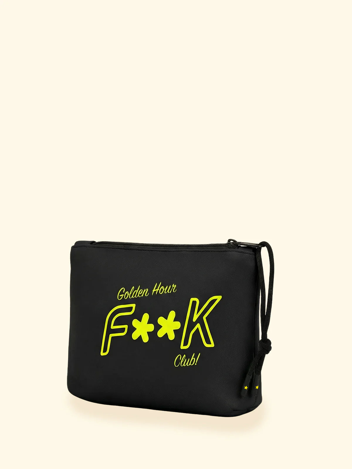 F**K - Pochette in neoprene con logo unisex