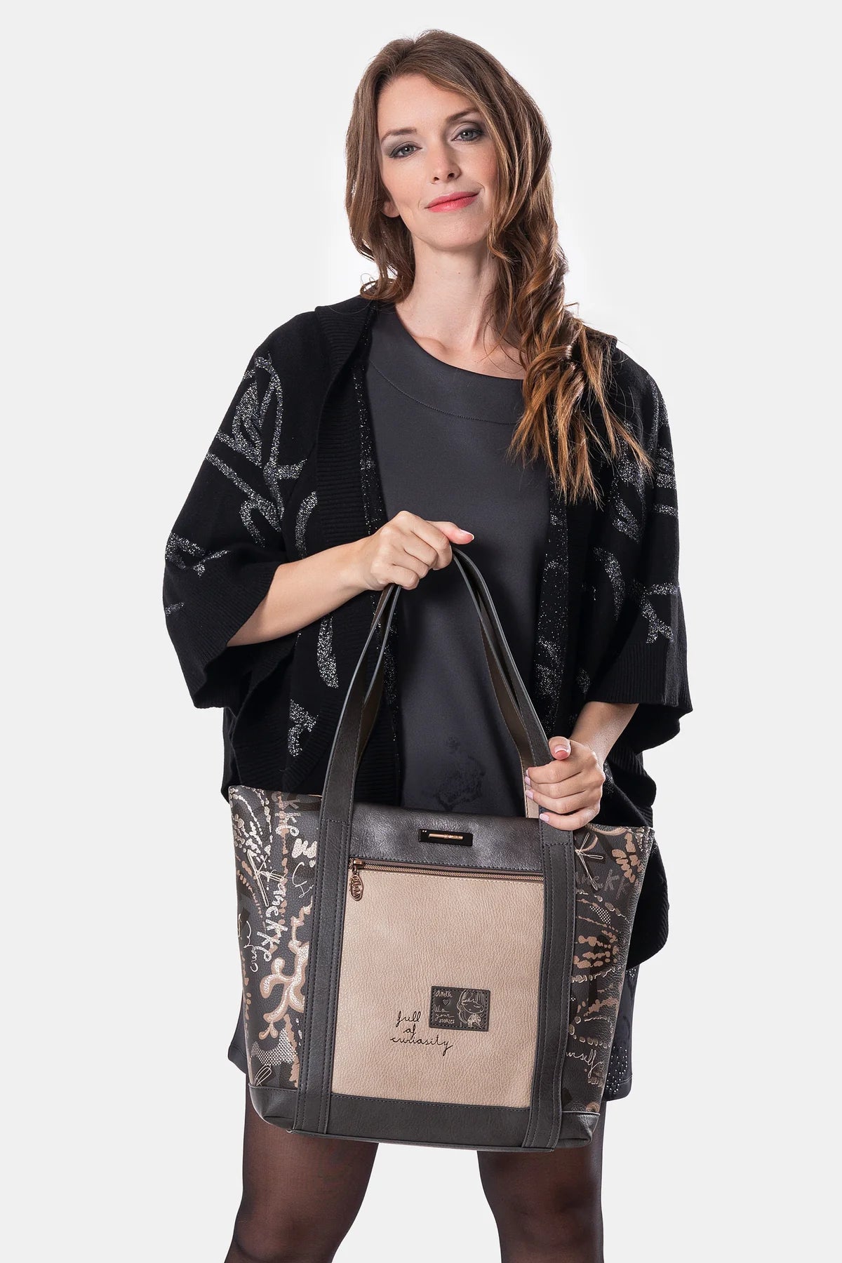 ANEKKE - Borsa shopping intentions a spalla donna