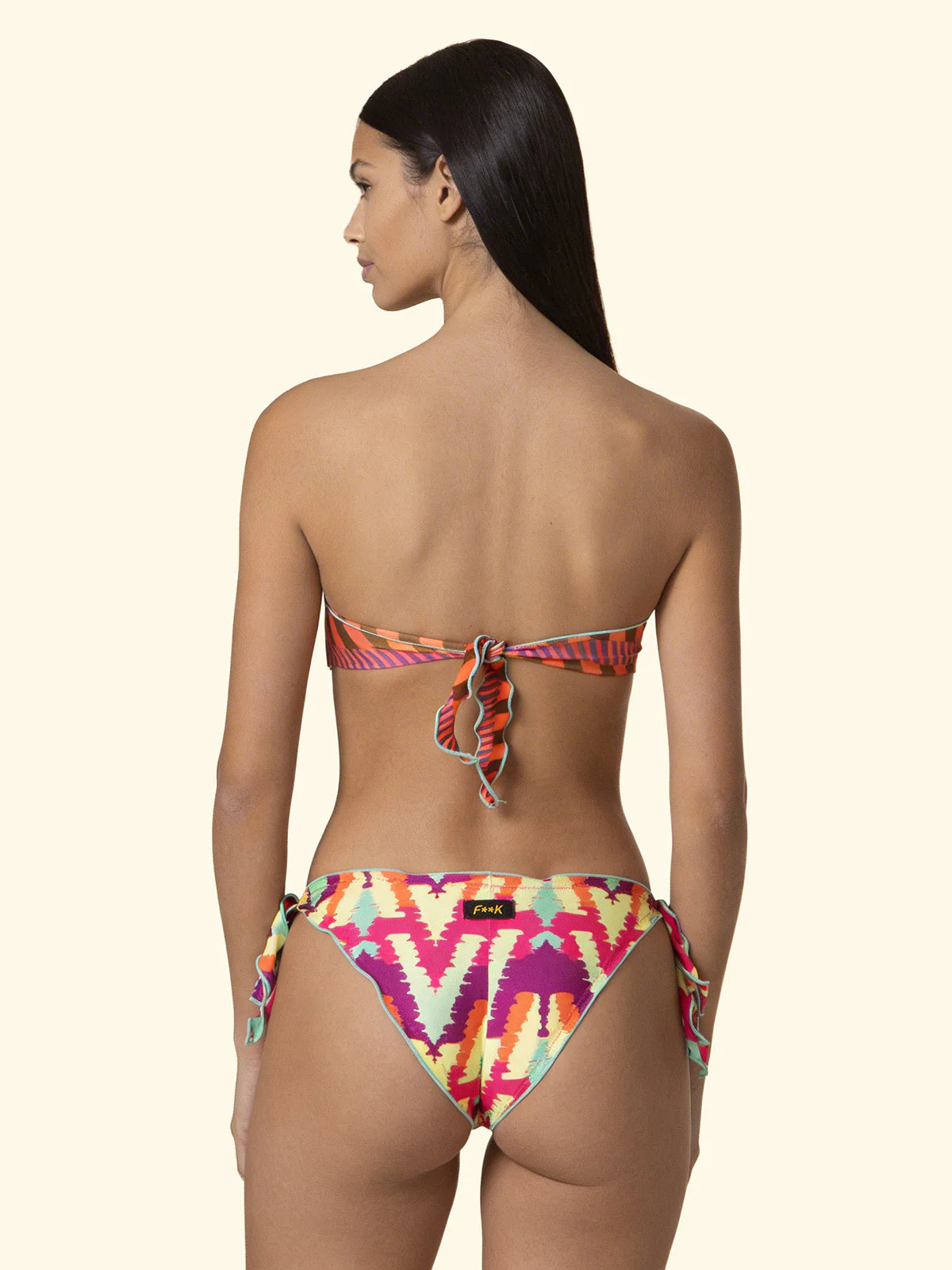 F**K - Bikini fascia con slip regolabile donna