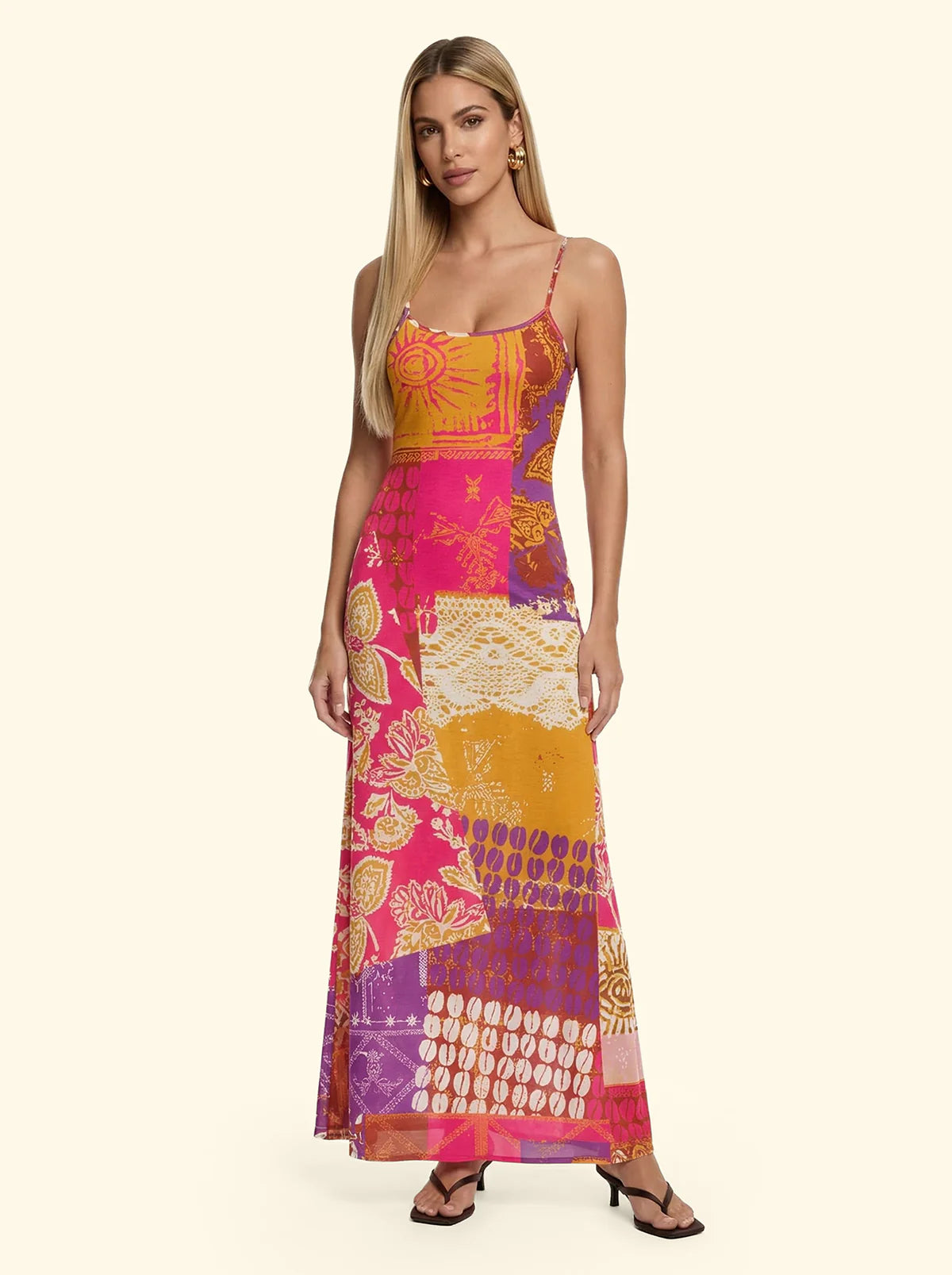 F**K - Vestito lungo SUN donna