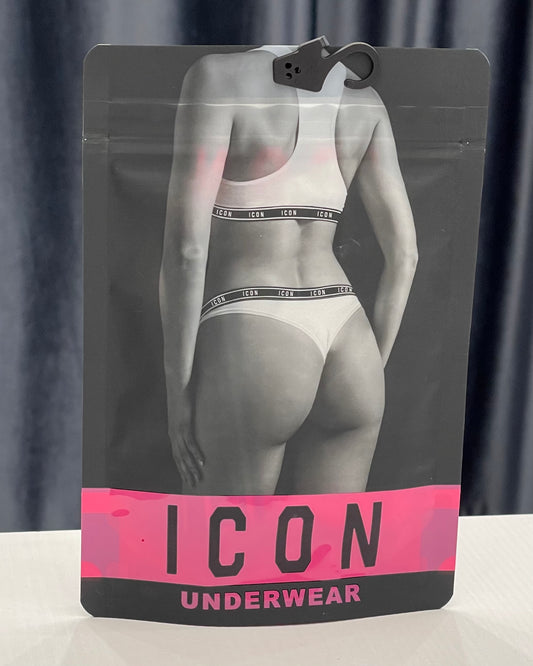 ICON - UNDERWEAR - Slip brasiliano NERO