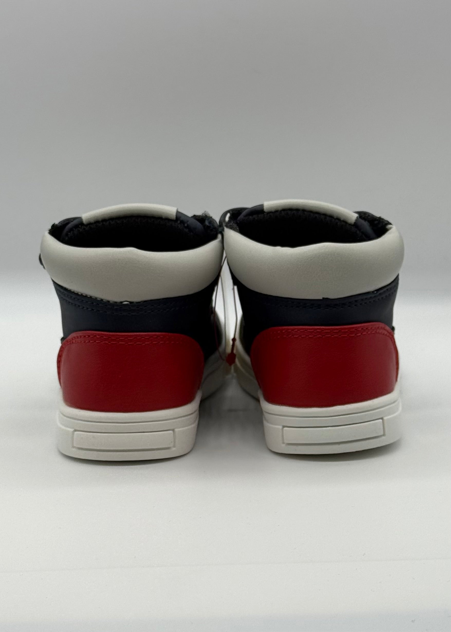 BALDUCCI SPORT - Sneakers alta blu con strappo bambino