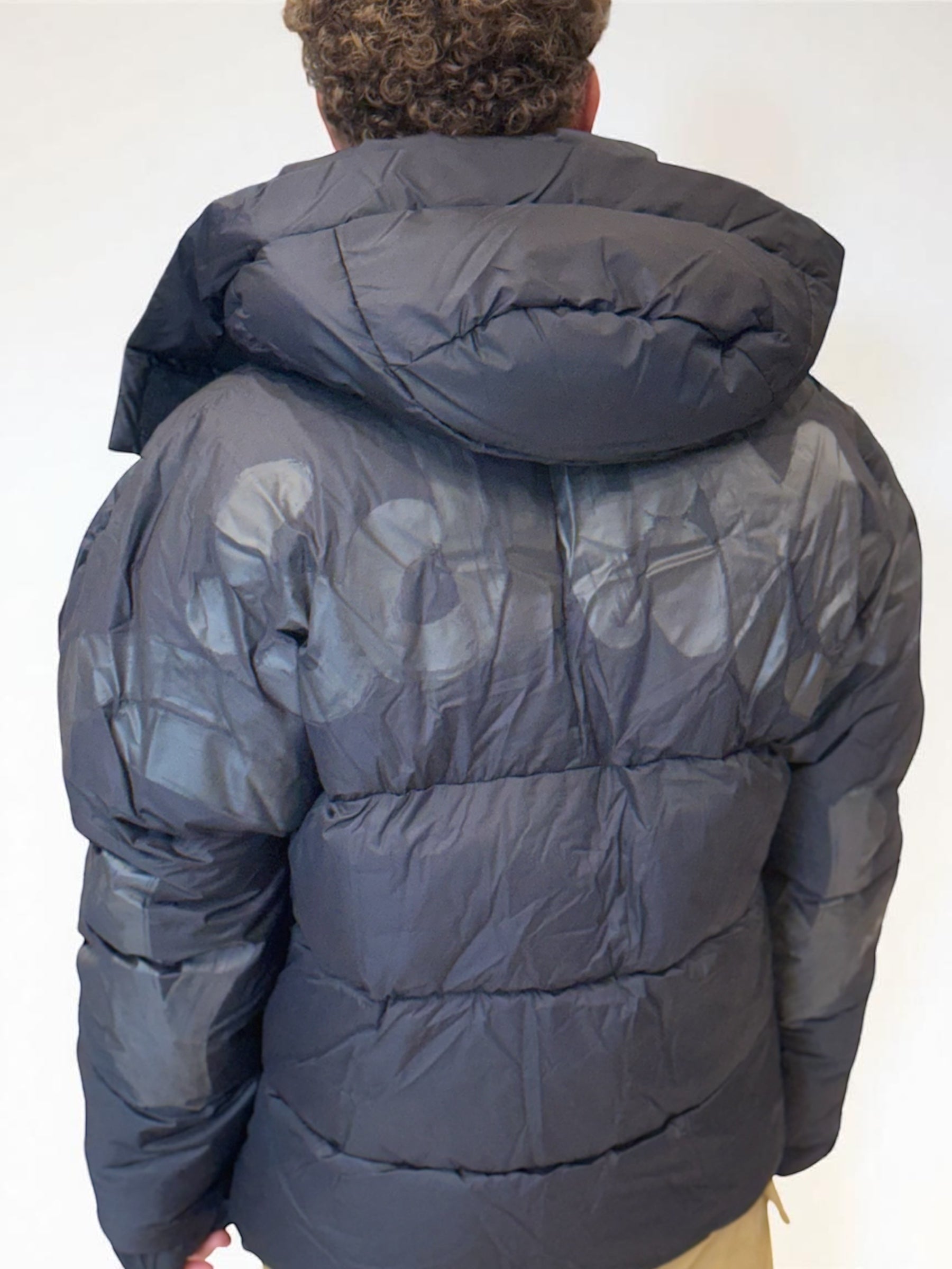 DISCLAIMER - Giubbotto con logo sul retro uomo