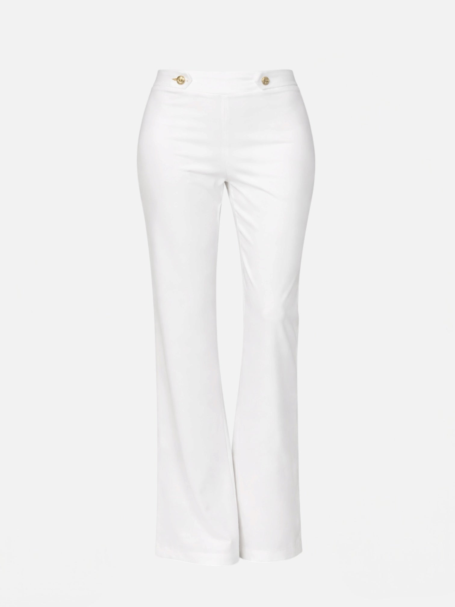 INFLUENCER - Pantalone con bottoni oro donna