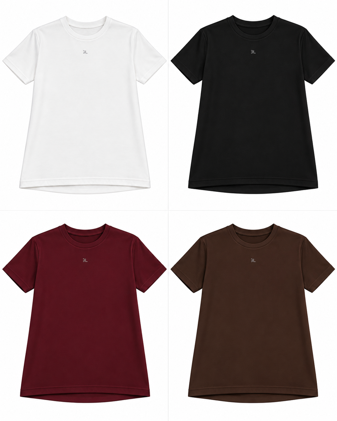 GL FOR HER - T-shirt con logo in strass donna