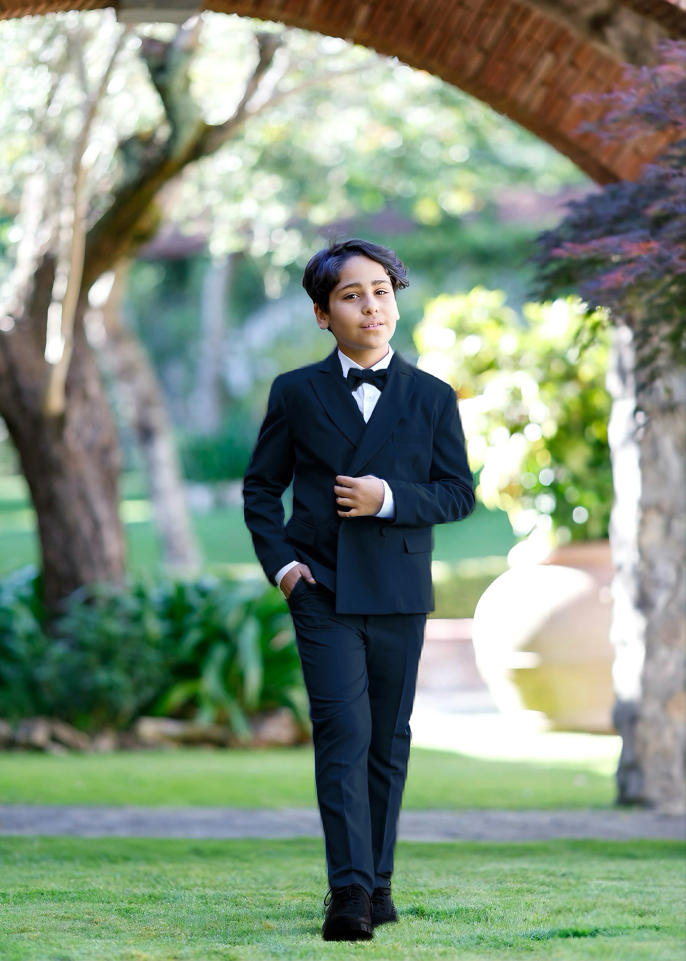 NEVER TOO - GENTLEMAN - SET COMPLETO- Abito nero