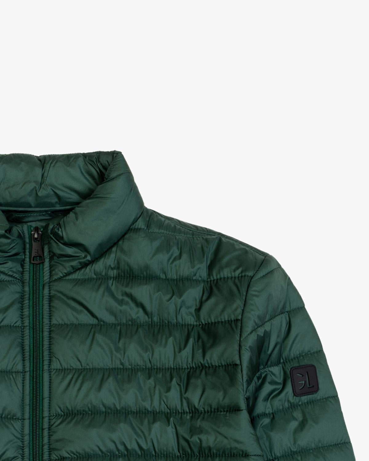 GIANNI LUPO - Piumino verde smeraldo cento grammi uomo