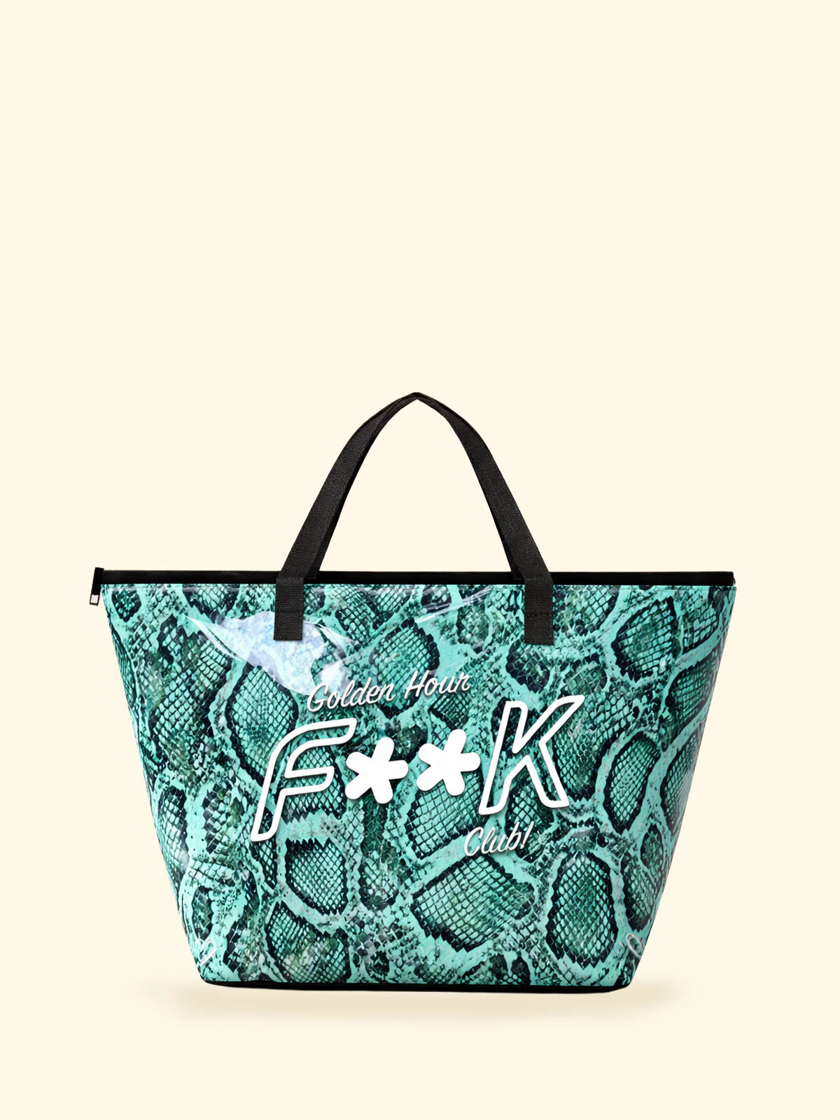 F**K - Maxi borsa in pvc