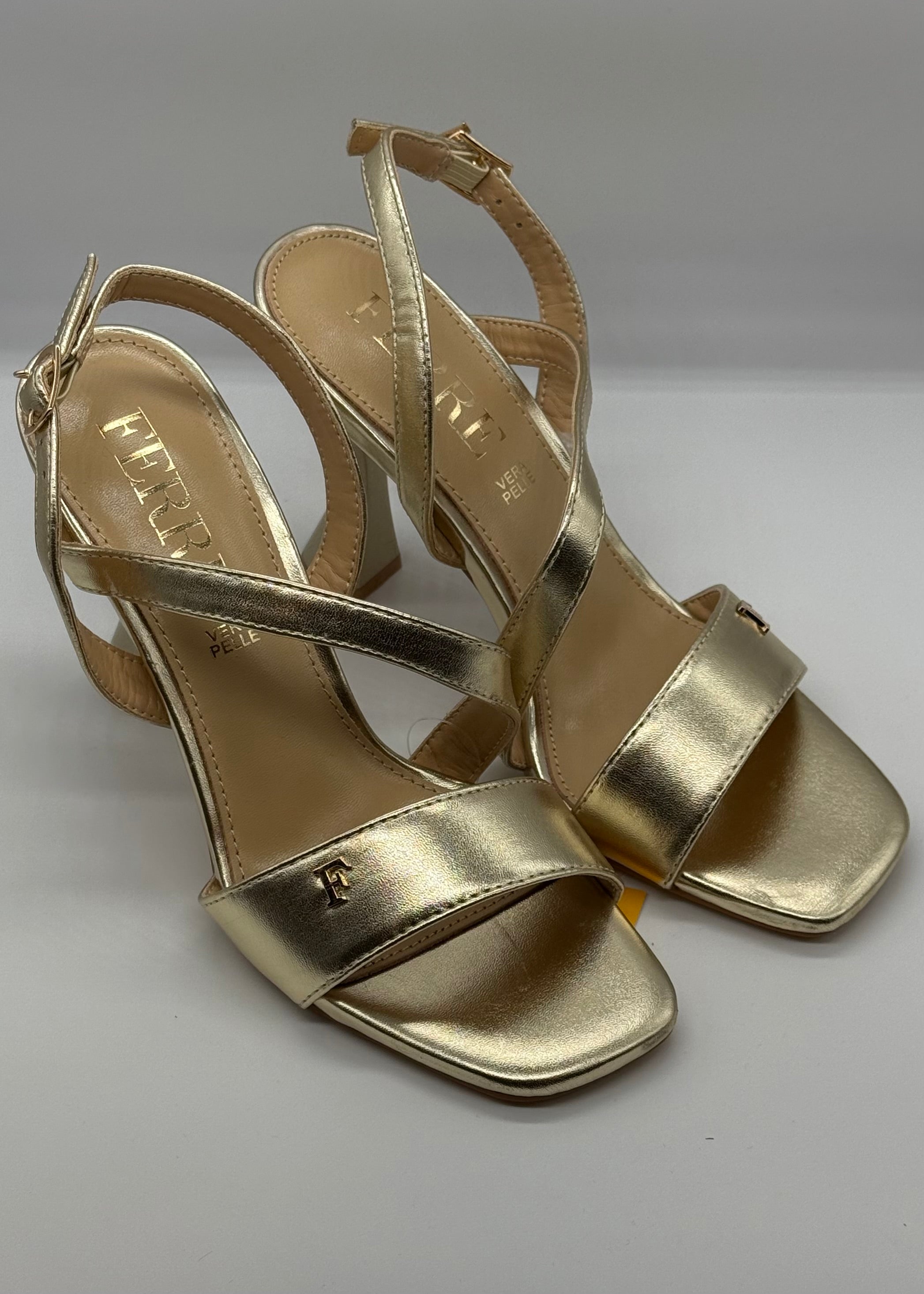 FERRE - Sandalo oro donna