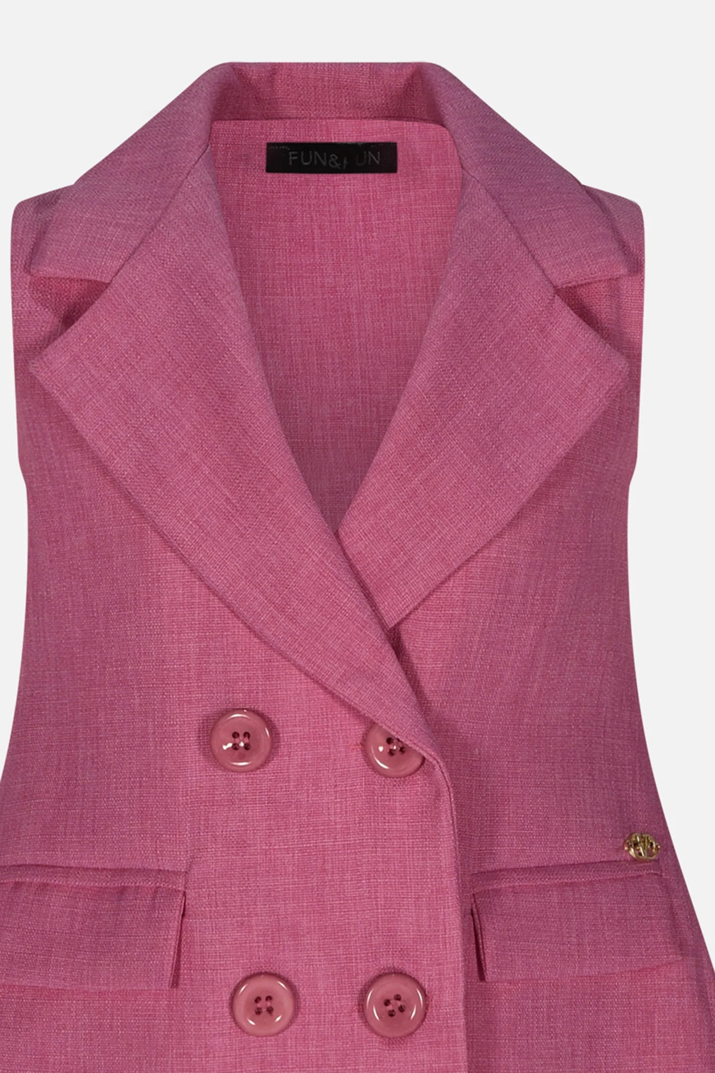 FUN FUN - Vestito fucsia a giacca bambina