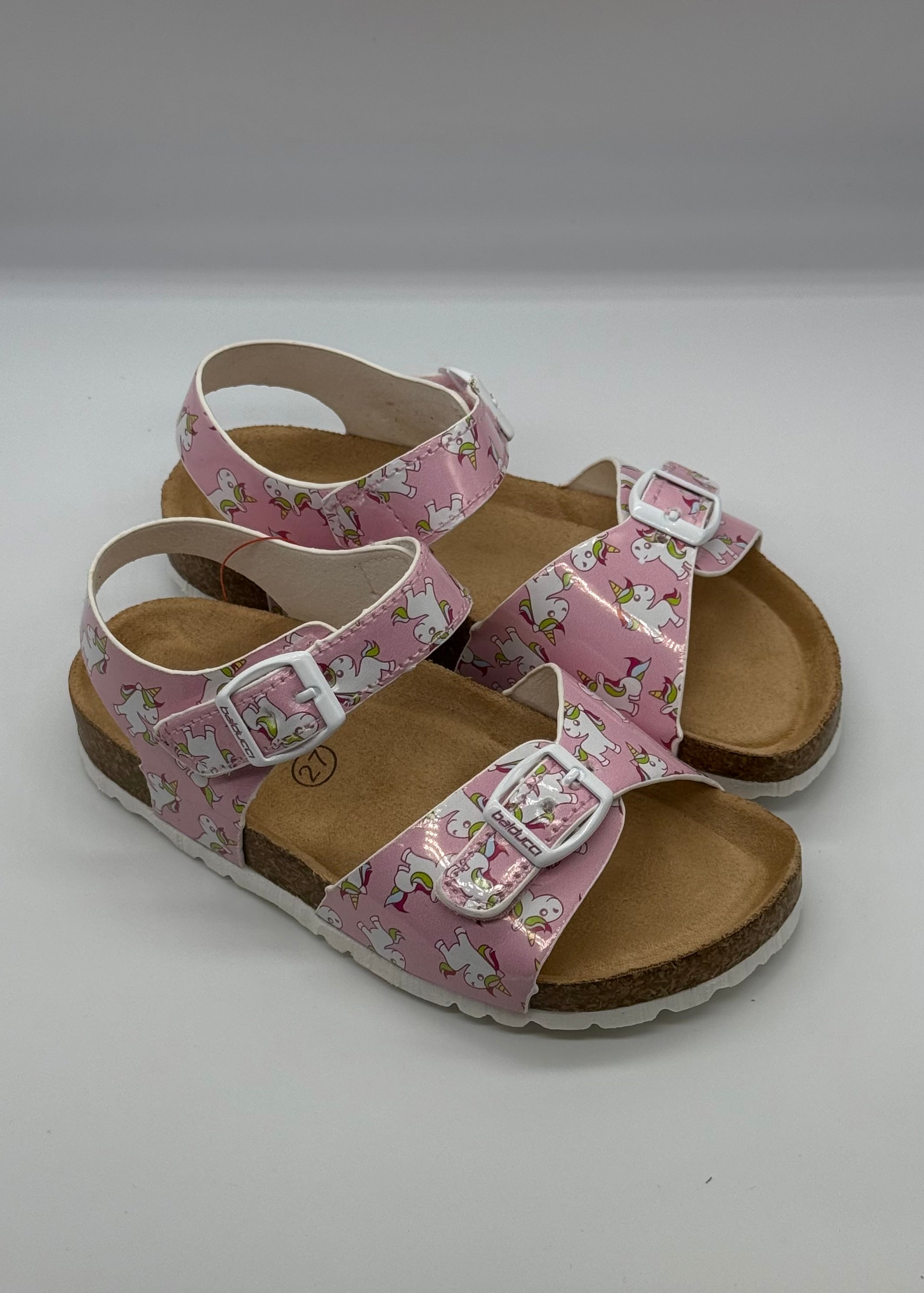 BALDUCCI SPORT - Sandalo rosa con unicorno bambina