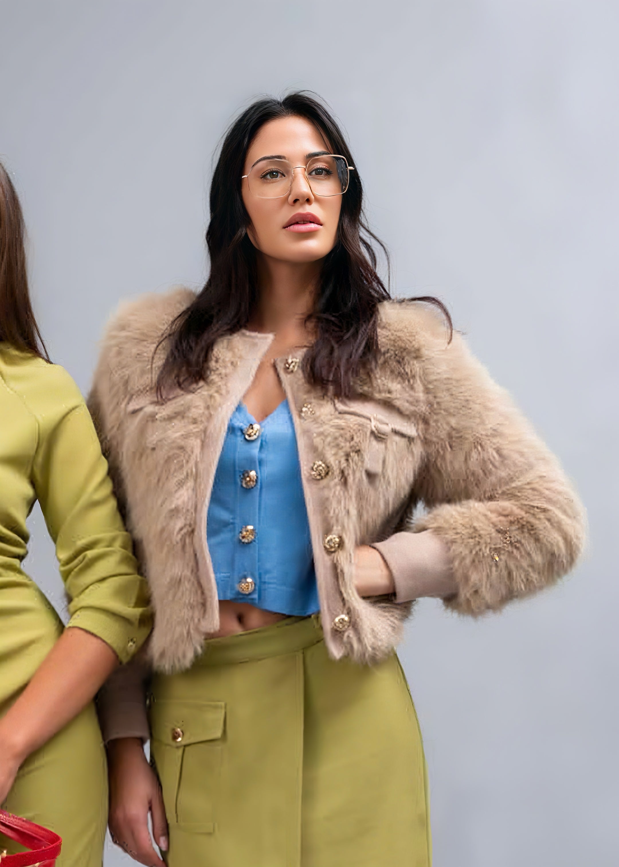 KORALLINE - Eco pelliccia donna