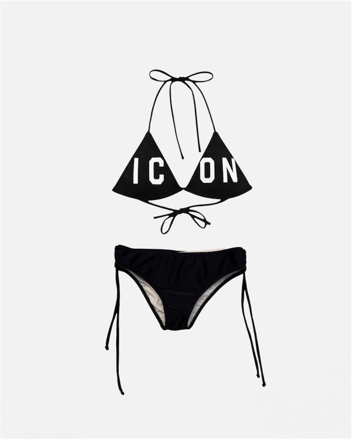 ICON - Bikini triangolo con slip regolabile bambina