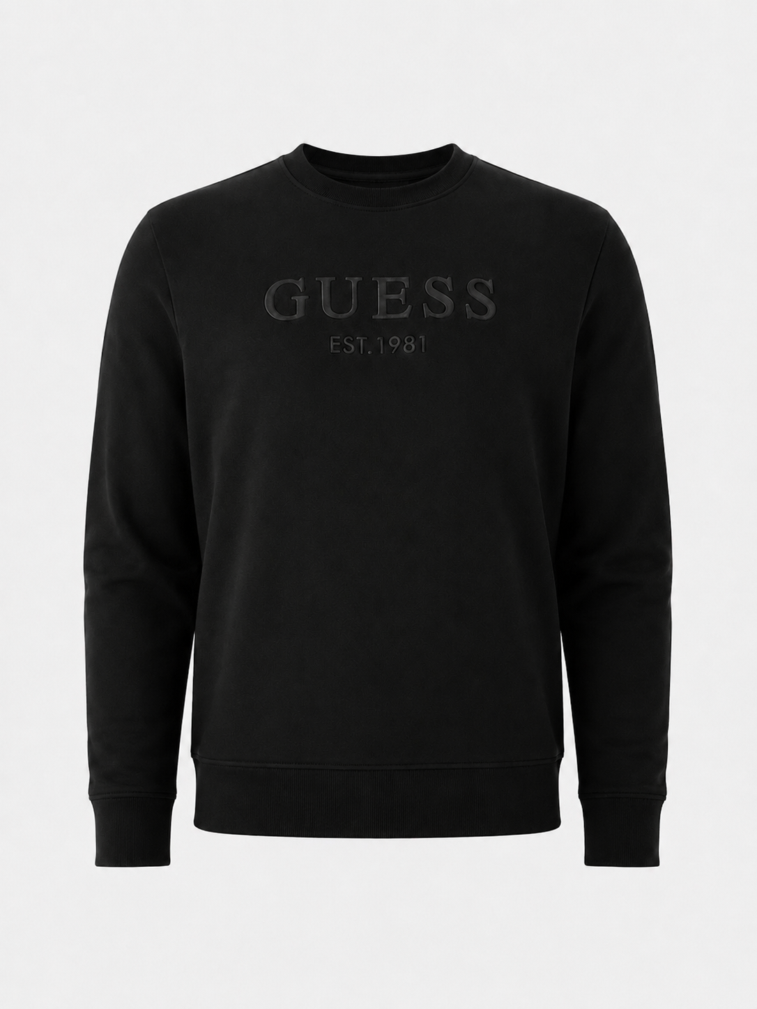 GUESS - Felpa logata uomo