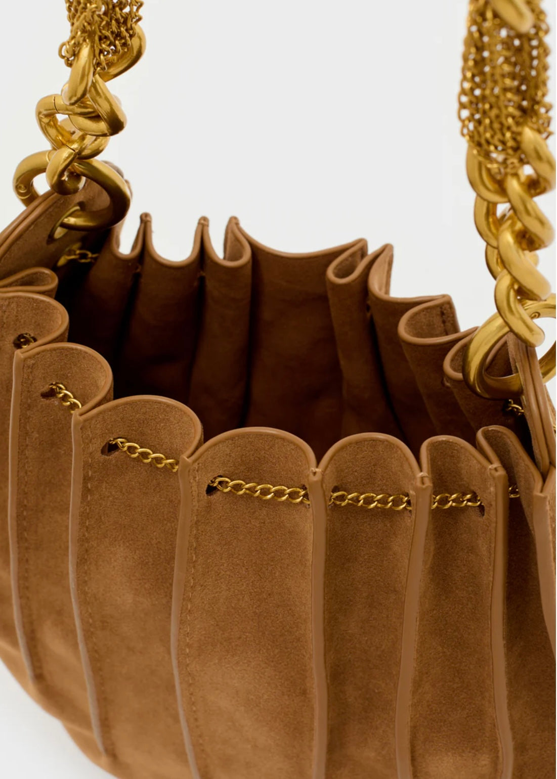 NALI - Borsa EVISSA a spalla scamosciata