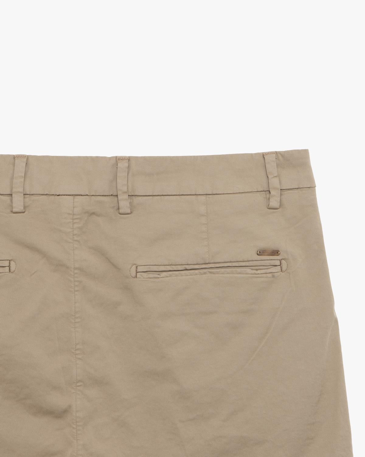 GIANNI LUPO - Bermuda beige in cotone uomo