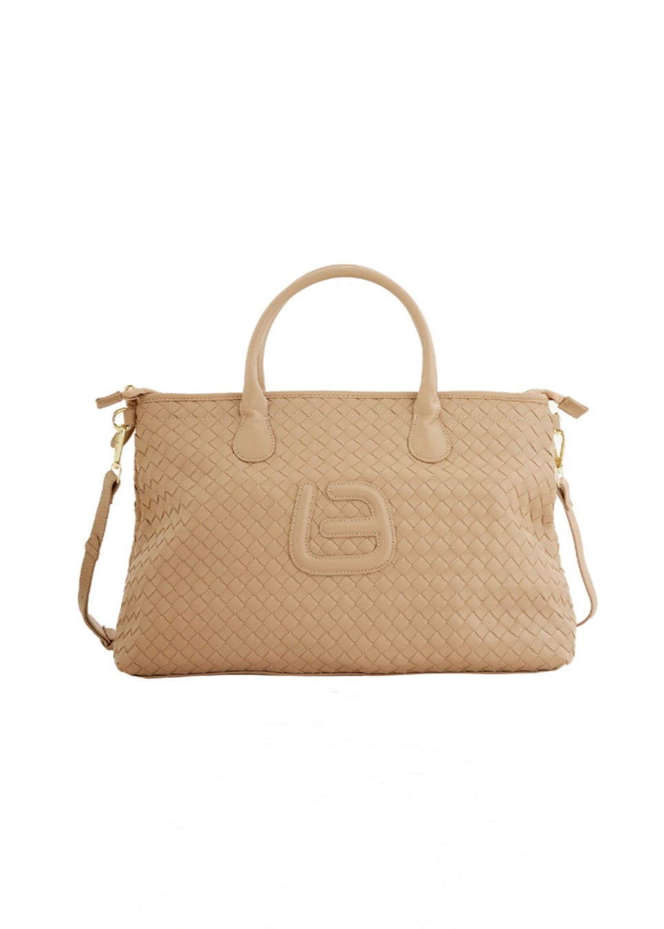 LA FILLE DES FLEURS - Borsa BALEARI SQUARED WOVEN