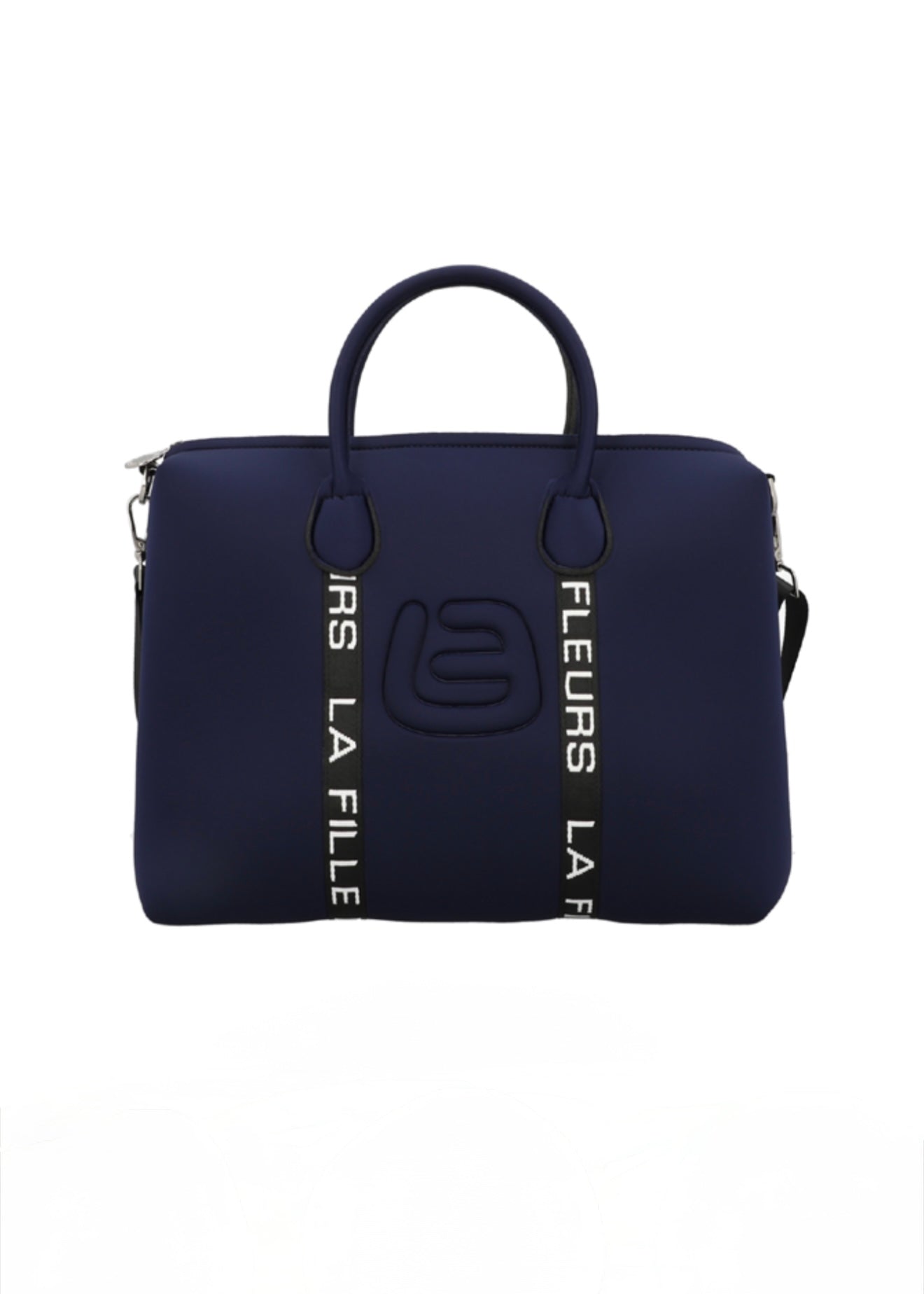 LA FILLE DES FLEURS - Borsa HANOI TEKNO FABRIC in neoprene