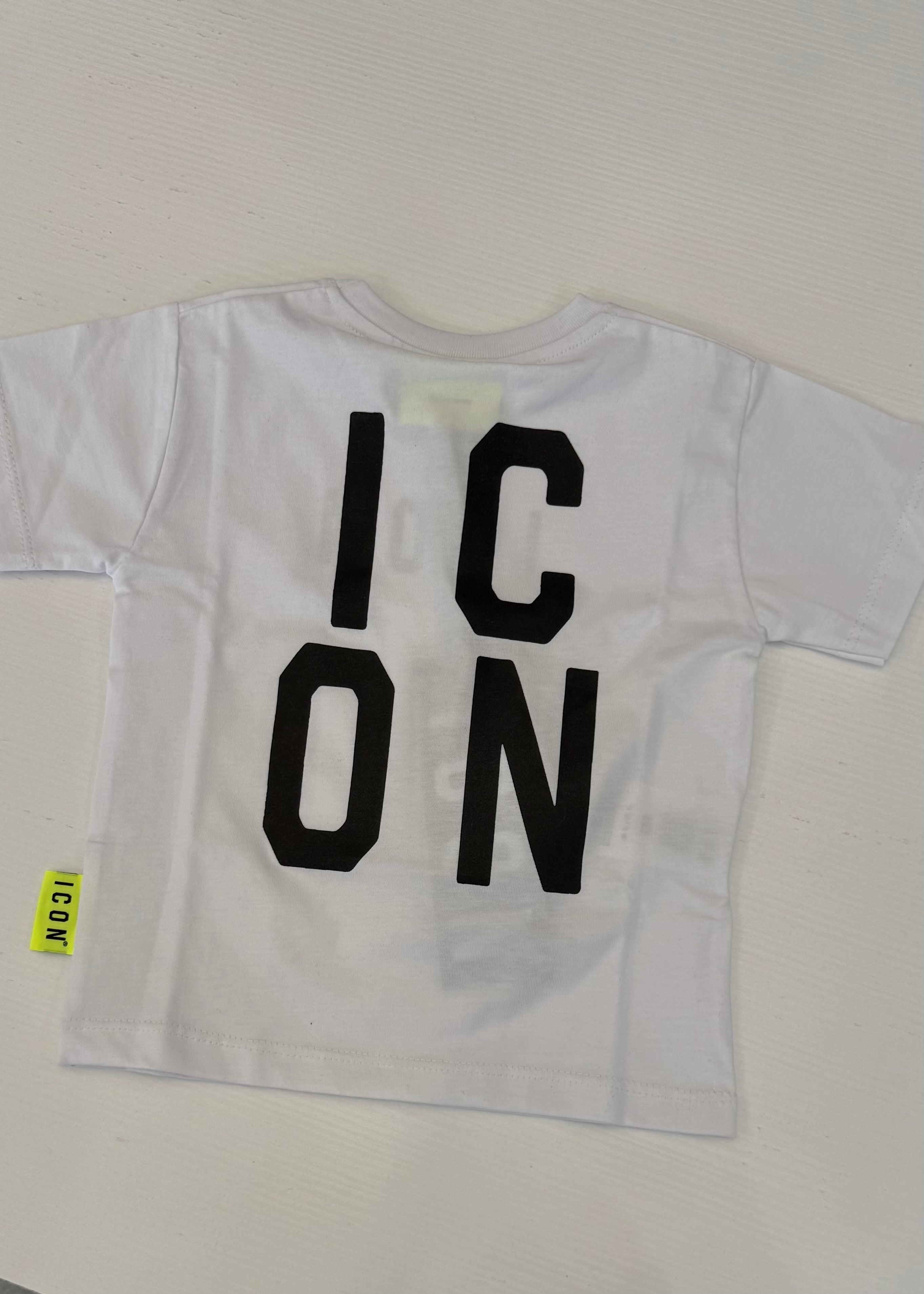 ICON - T-shirt bianca bambino