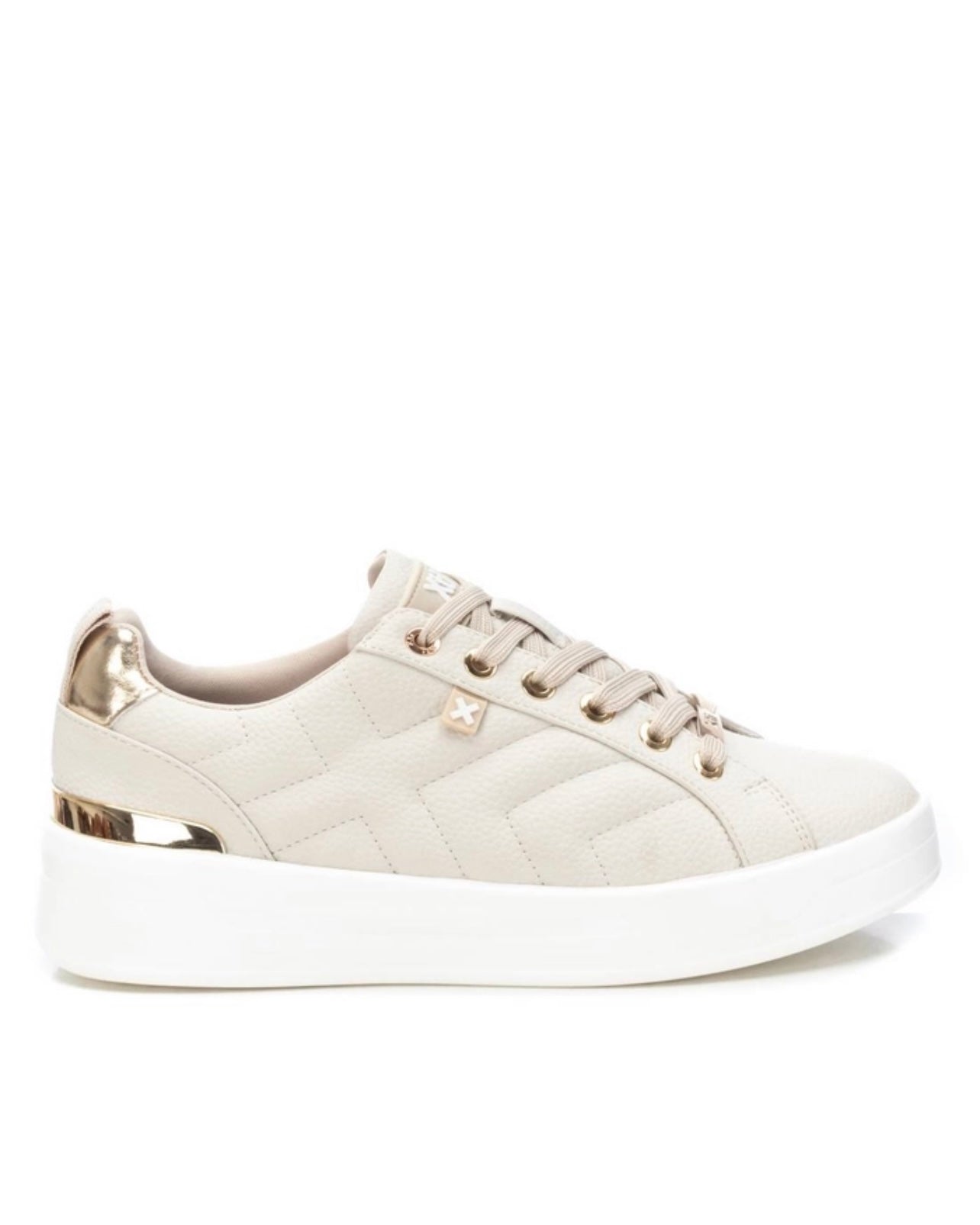 XTI - MEMORY FOAM - Sneakers beige