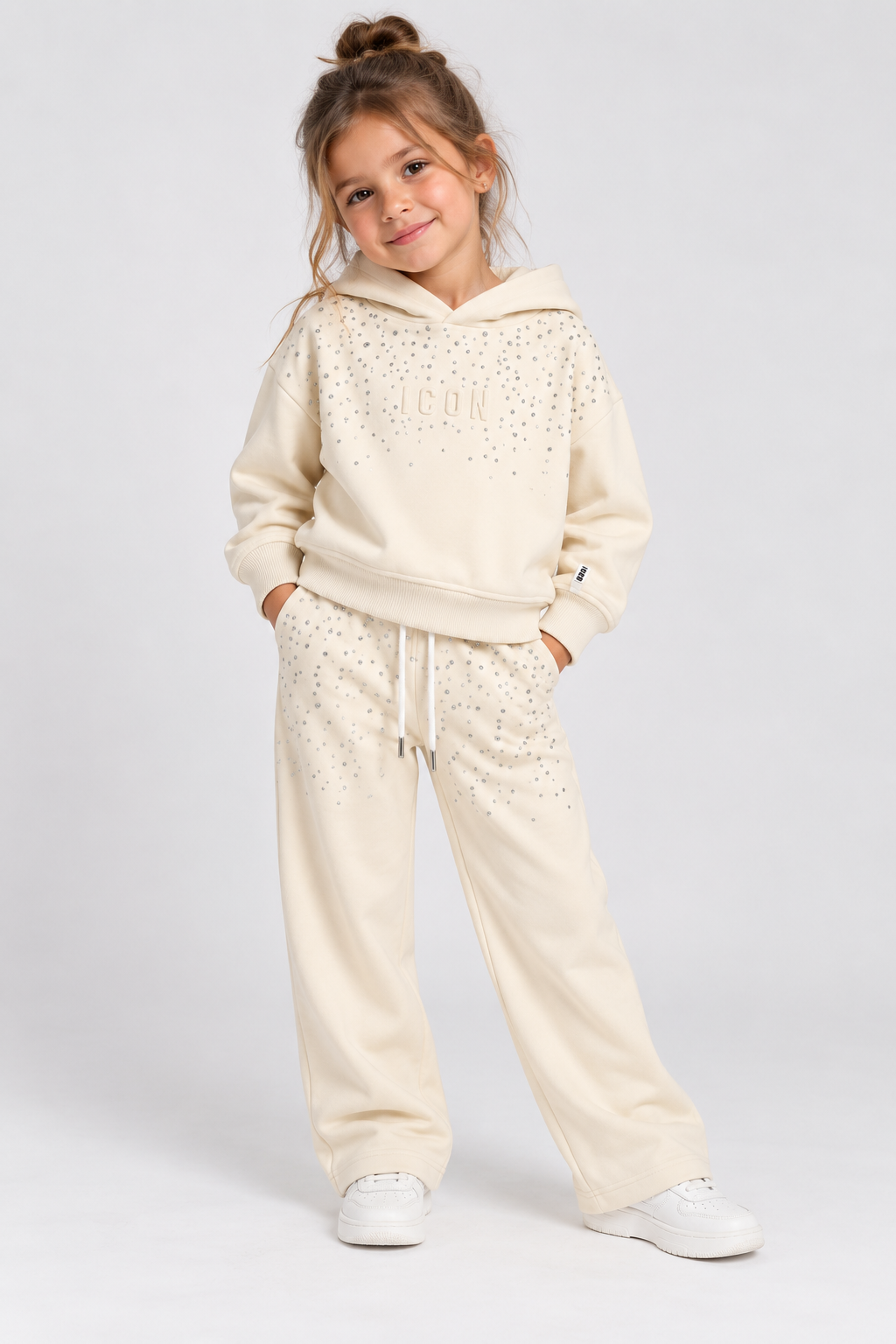 ICON - OUTFIT COMPLETO - Felpa e pantalone bambina