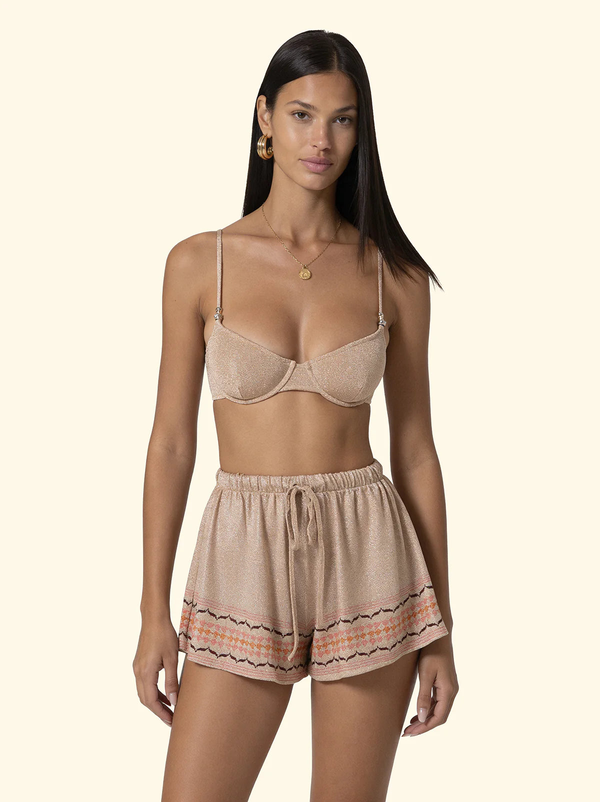 F**K - Short lurex donna