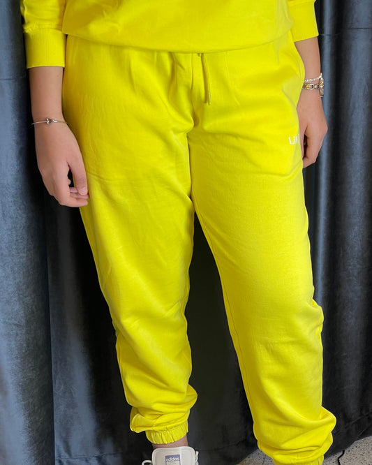 XT STUDIO - Pantalone tuta giallo