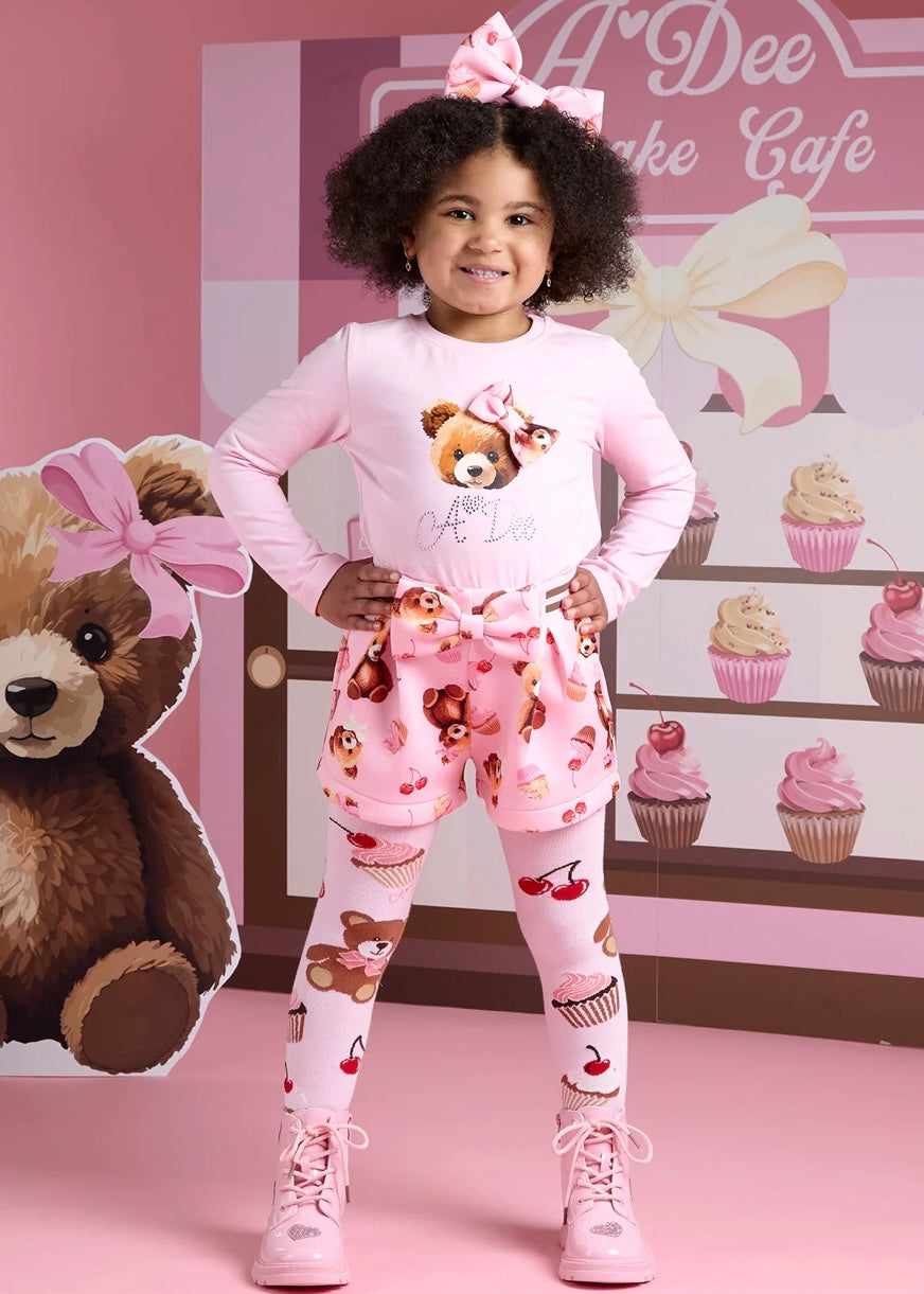 A-DEE - SET COMPLETO - T-shirt e short bambina