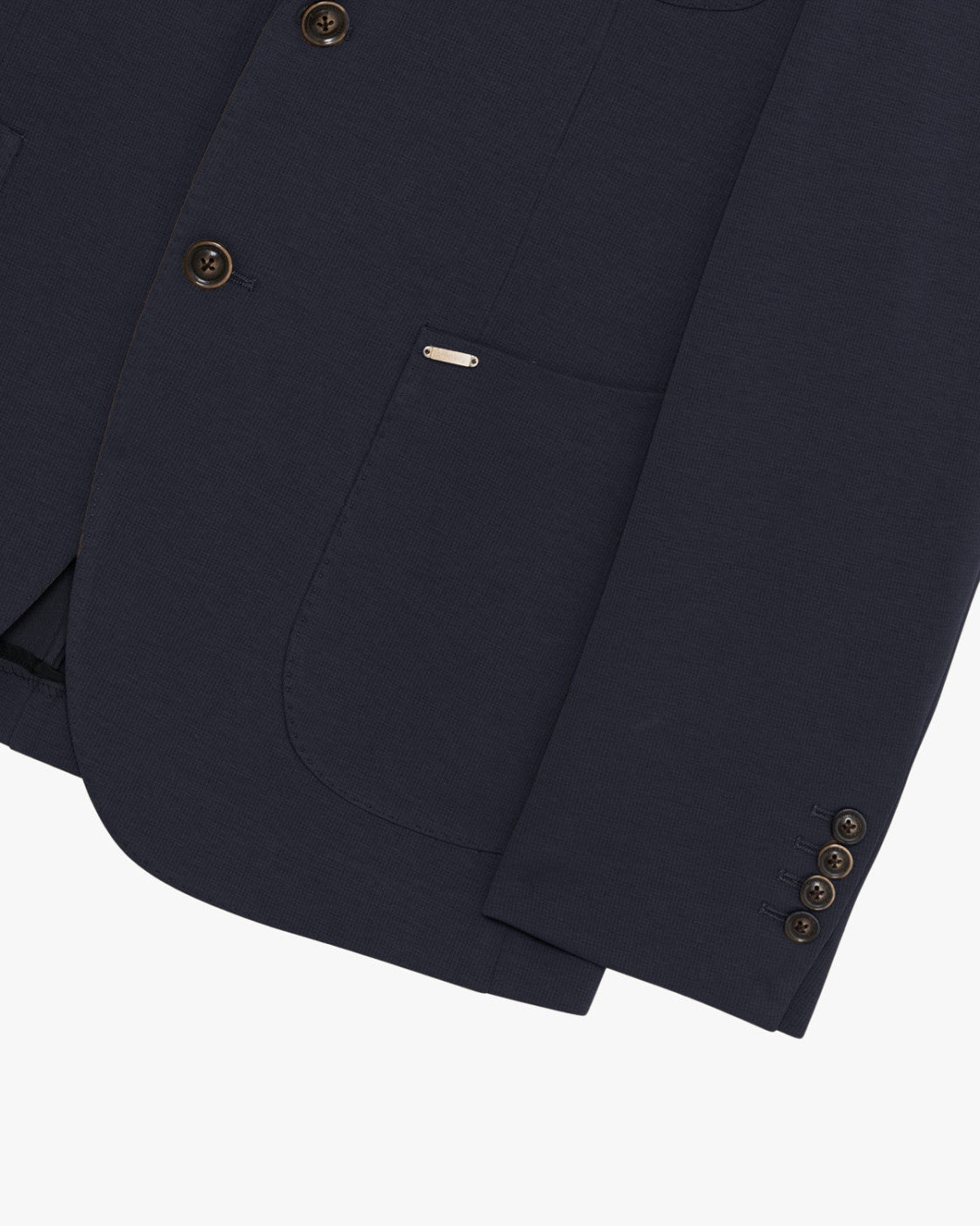GIANNI LUPO - Blazer con cappuccio e pettorina removibile