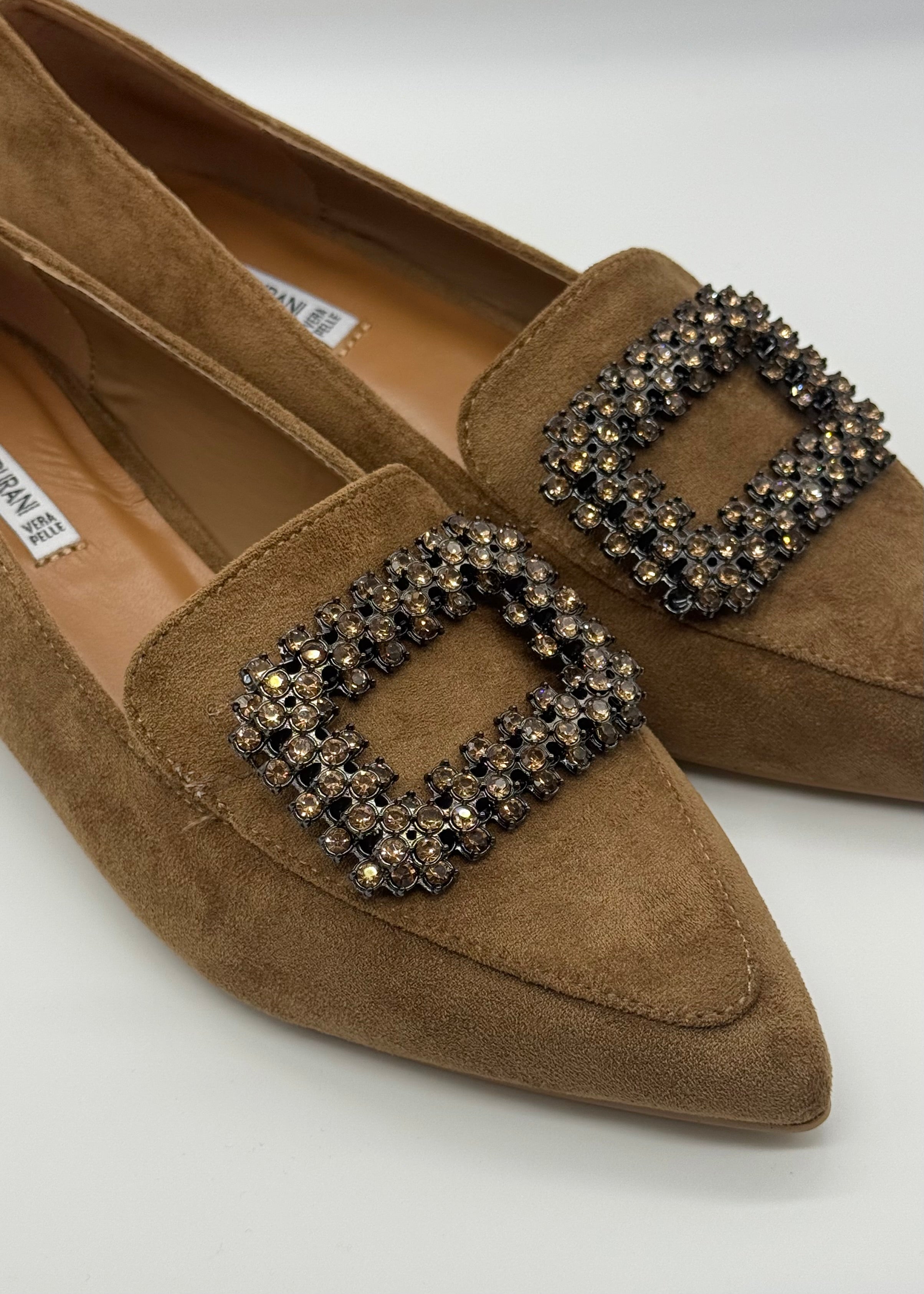 MARIELLA BURANI - Mocassino con dettaglio gioiello donna