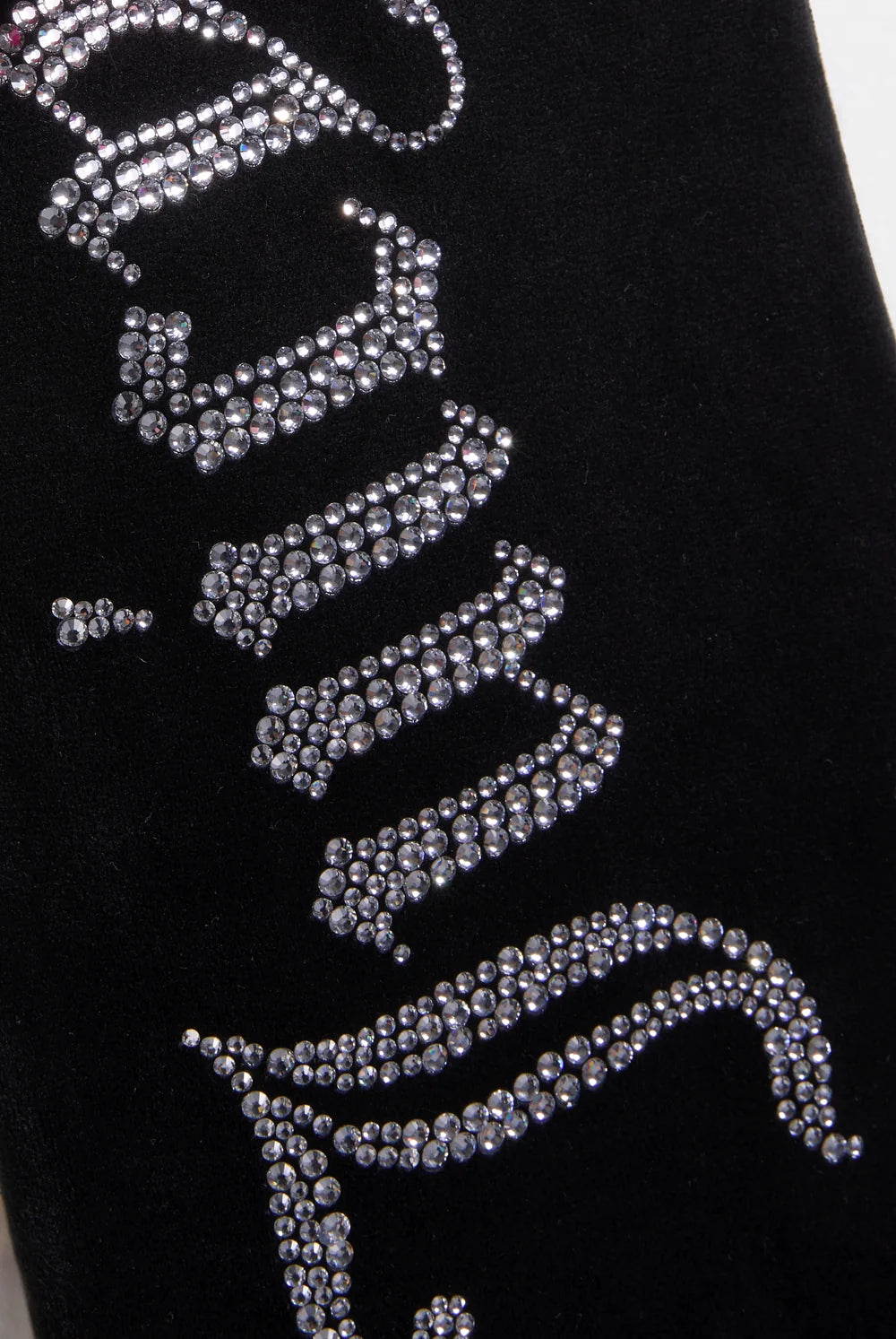 JUICY COUTURE - Jeans a palazzo con logo in strass donna