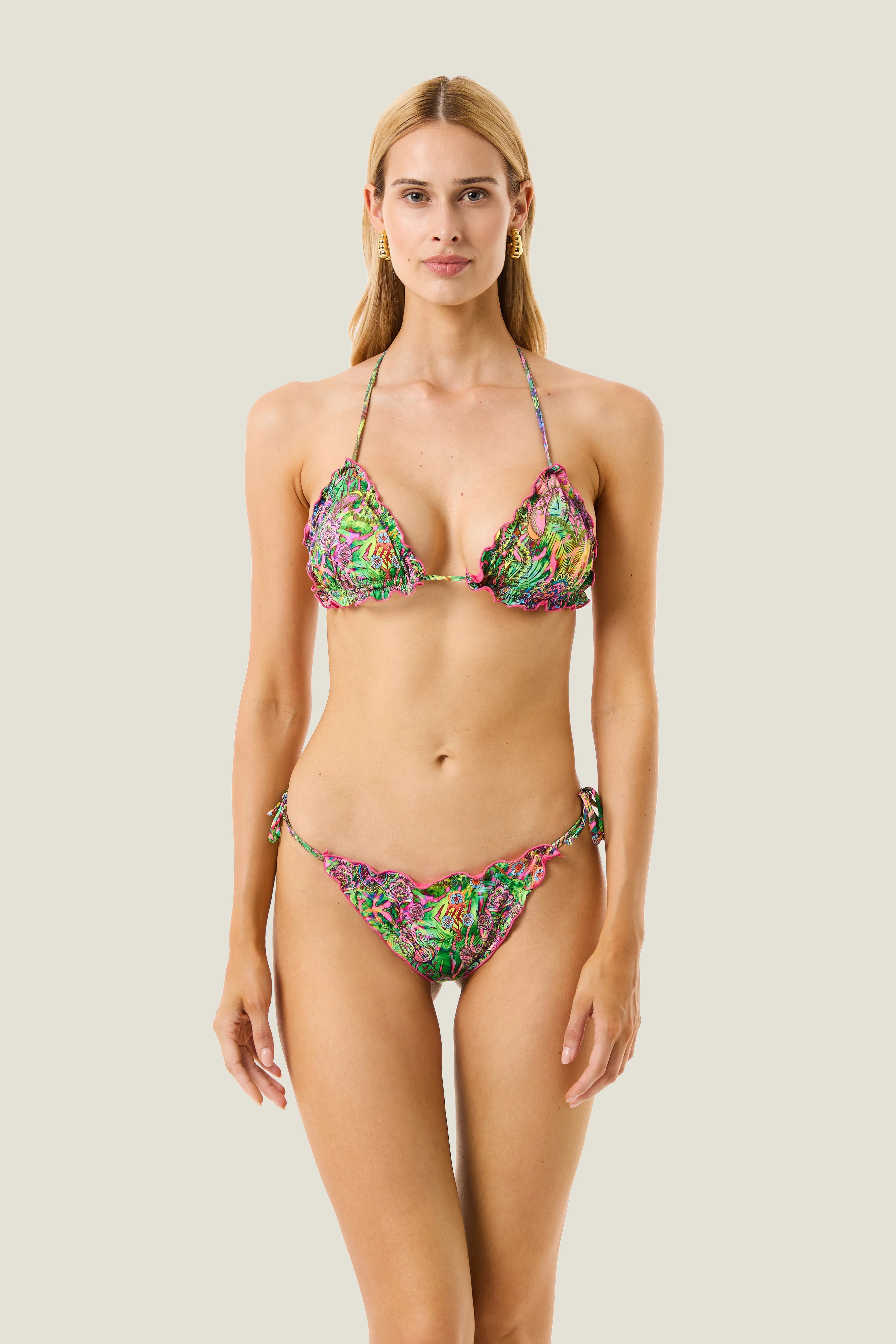 4GIVENESS - Bikini triangolo con slip regolabile KARMA SOUL donna