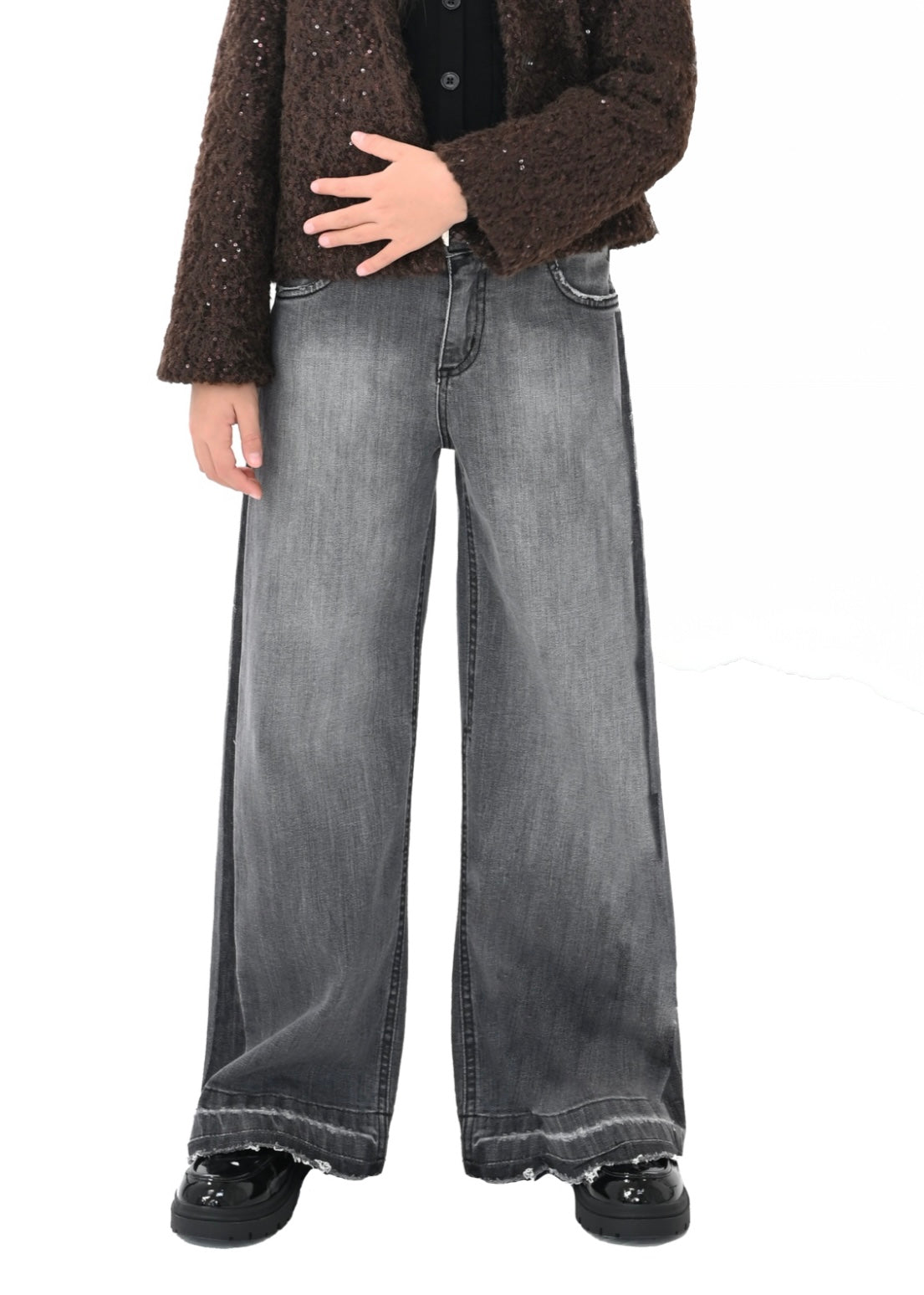 KOCCA - Pantalone denim JOFIELE bambina