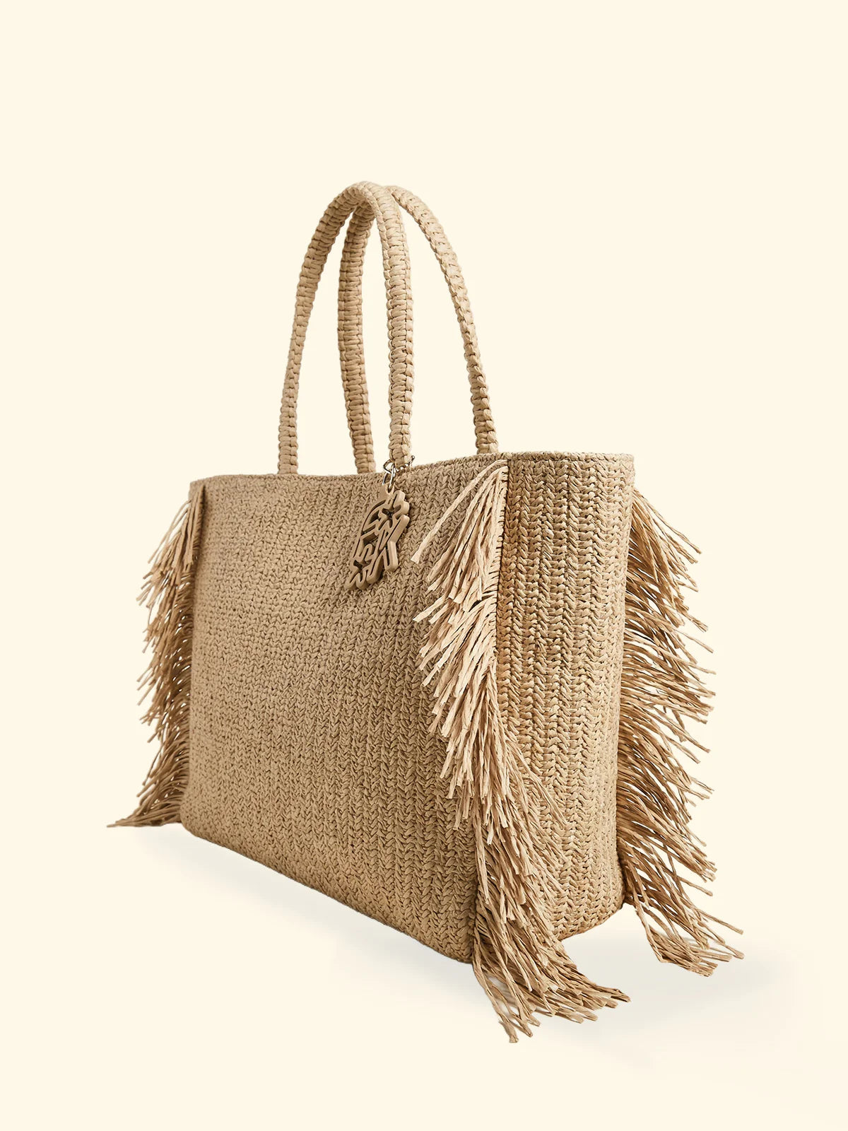 F**K - Borsa in paglia donna