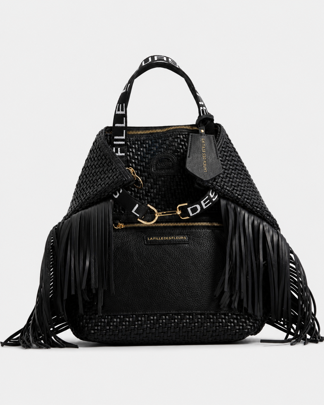 LA FILLE DES FLEURS - ZAINO ANITA MED FRINGES INTRECCI CLASSIC
