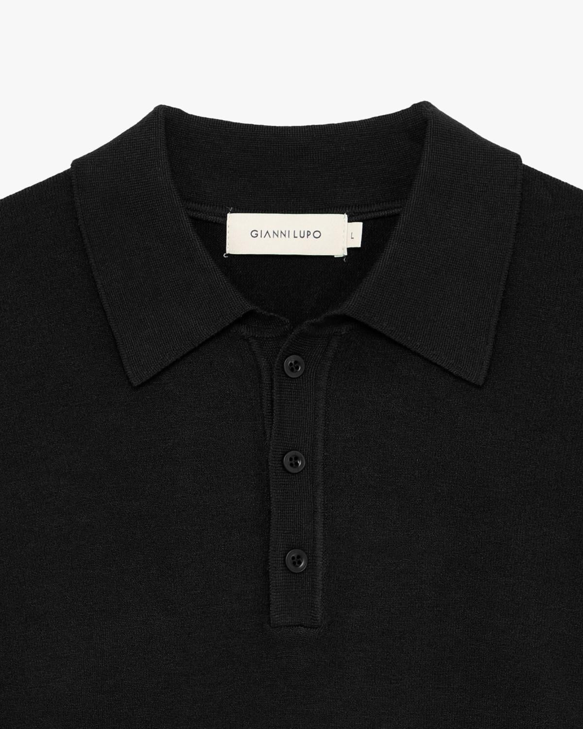 GIANNI LUPO - Polo in lana rasata uomo