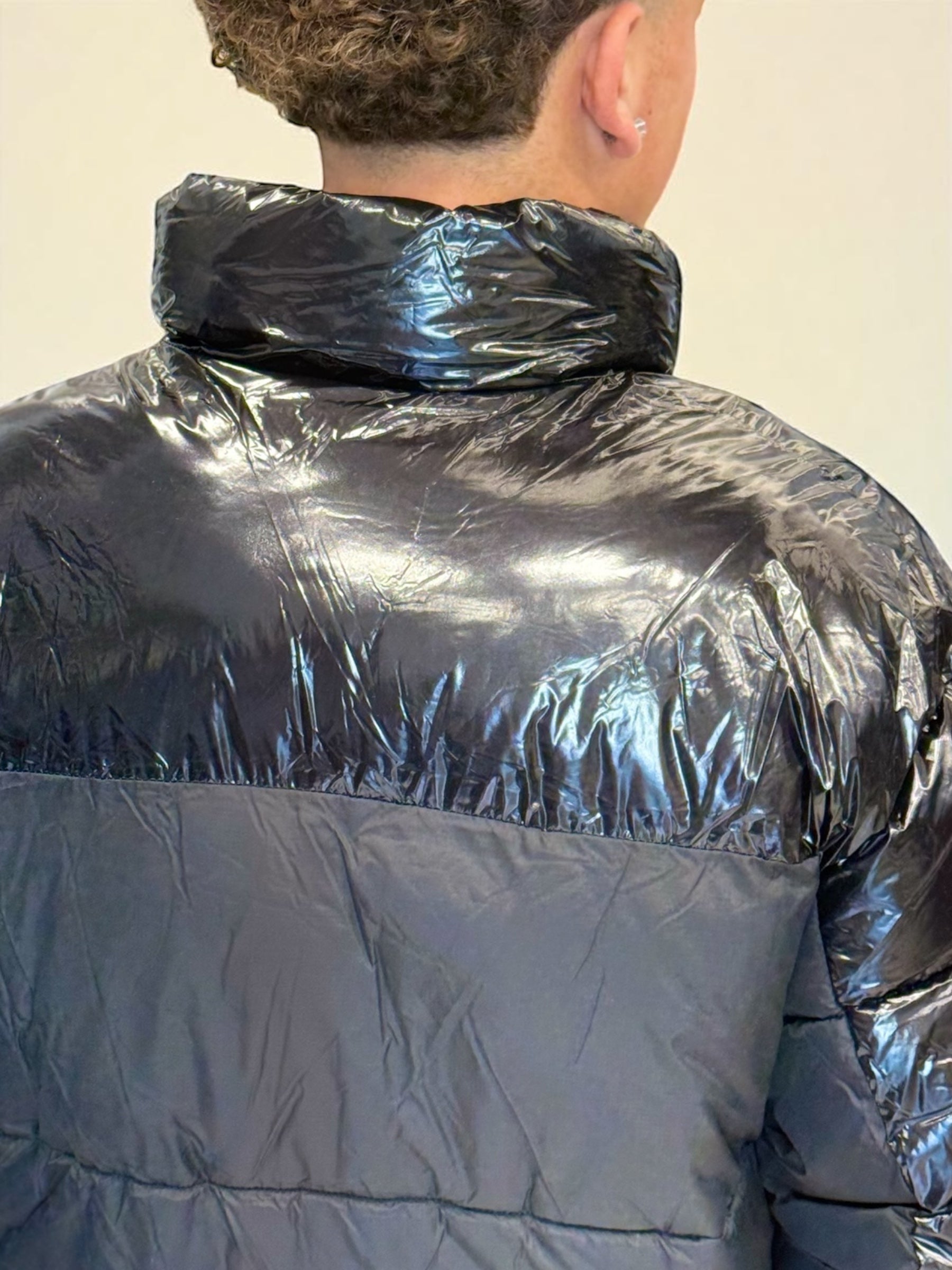 DISCLAIMER - Giubbotto con logo lungo le braccia uomo