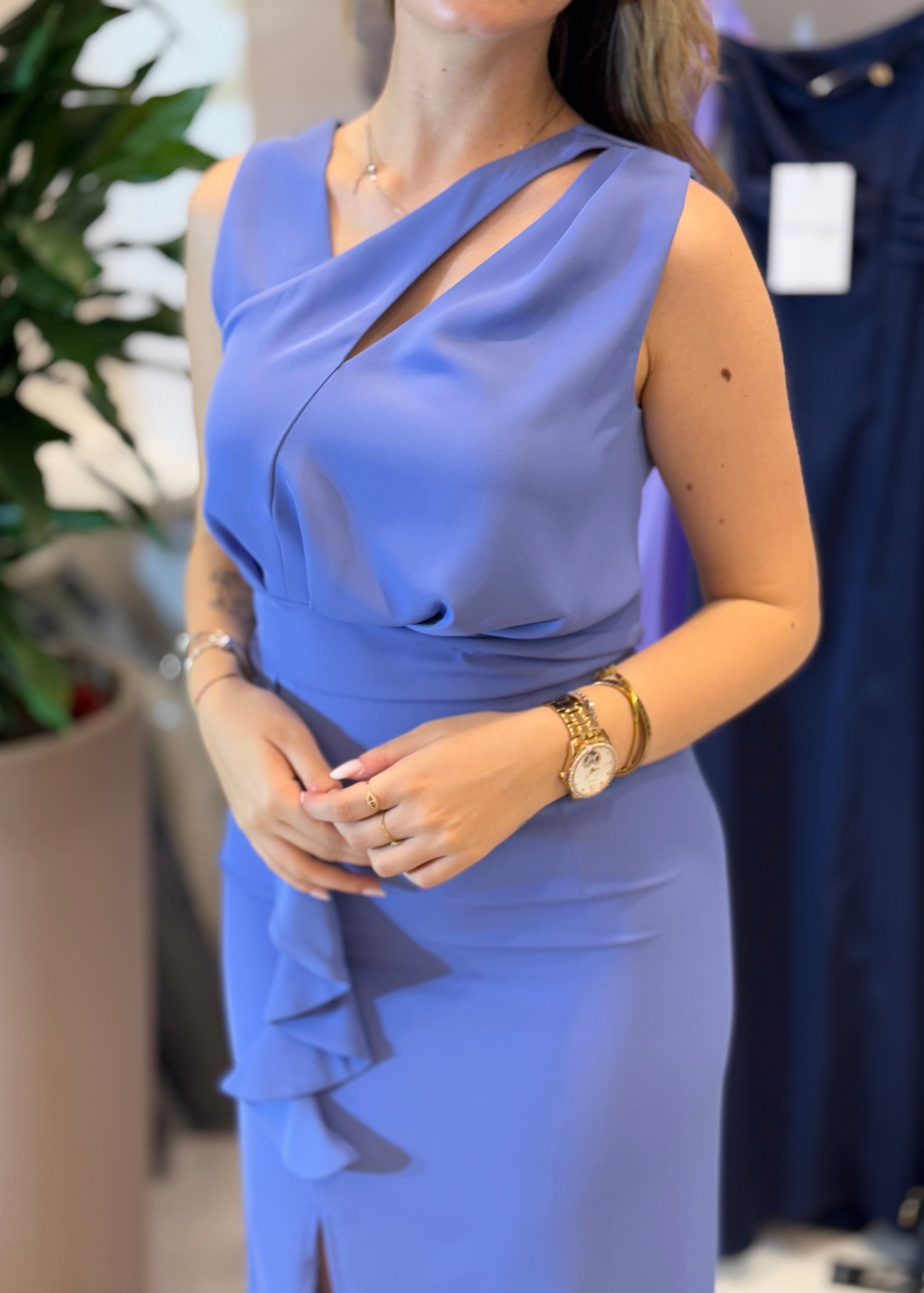 JE-NE - Abito a tubino polvere donna