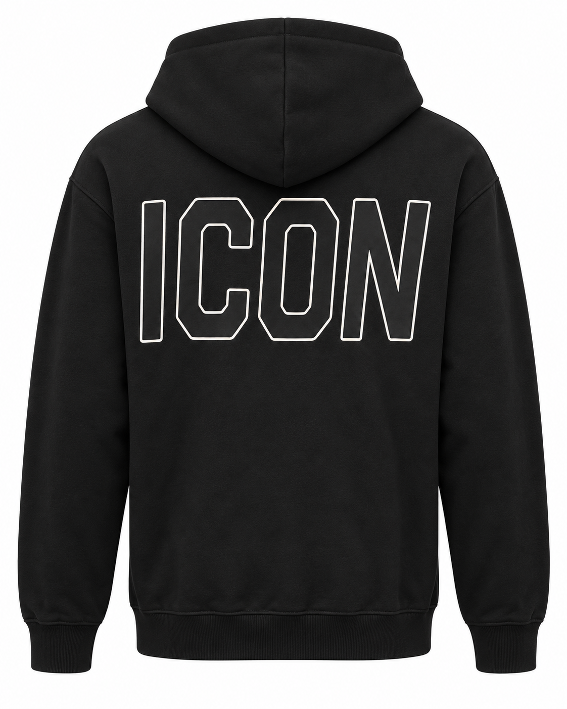 ICON - Felpa con zip e cappuccio bambino